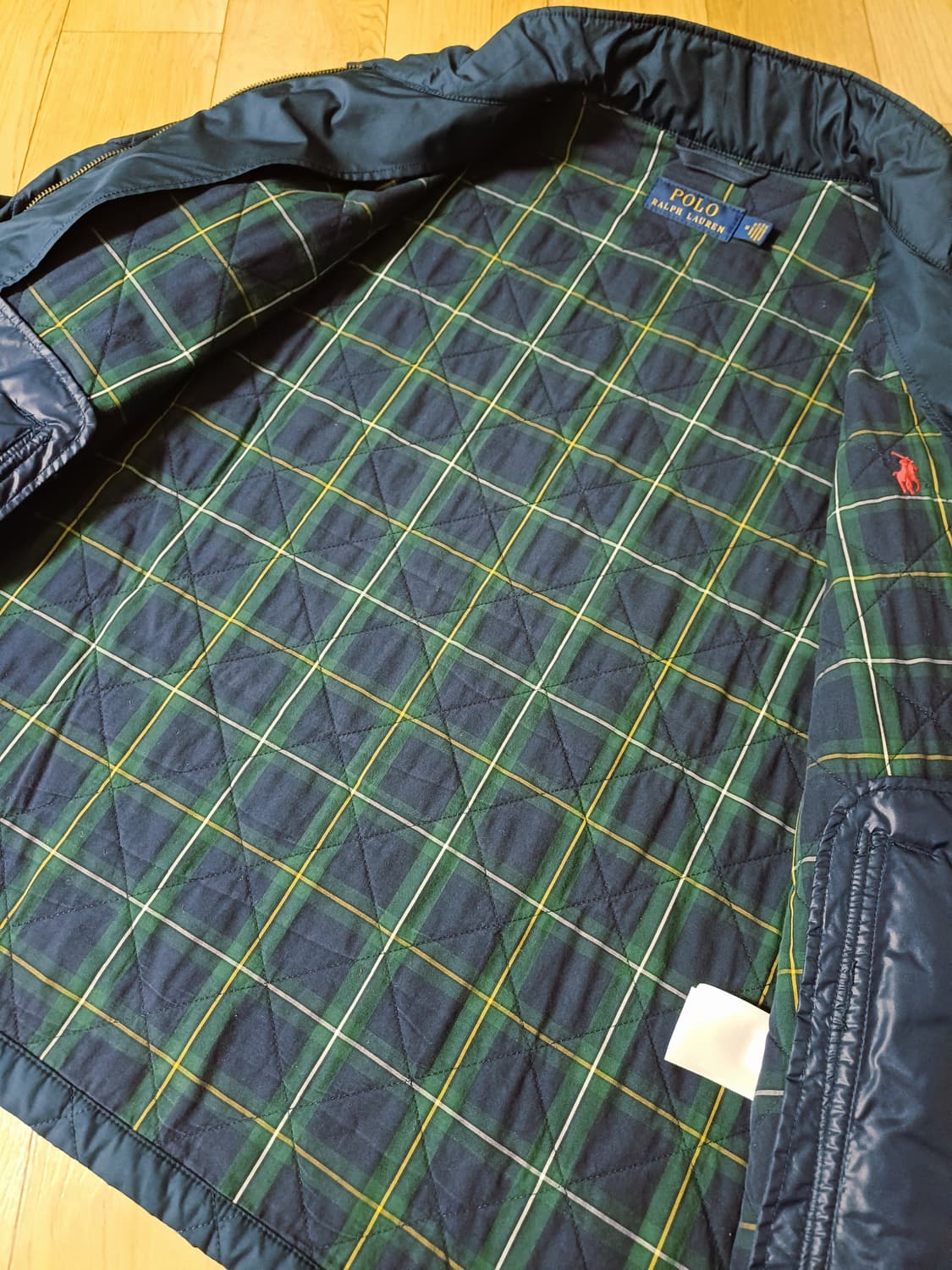 폴로 랄프로렌 네이비 다이아몬드 퀼팅 자켓 상품이미지5