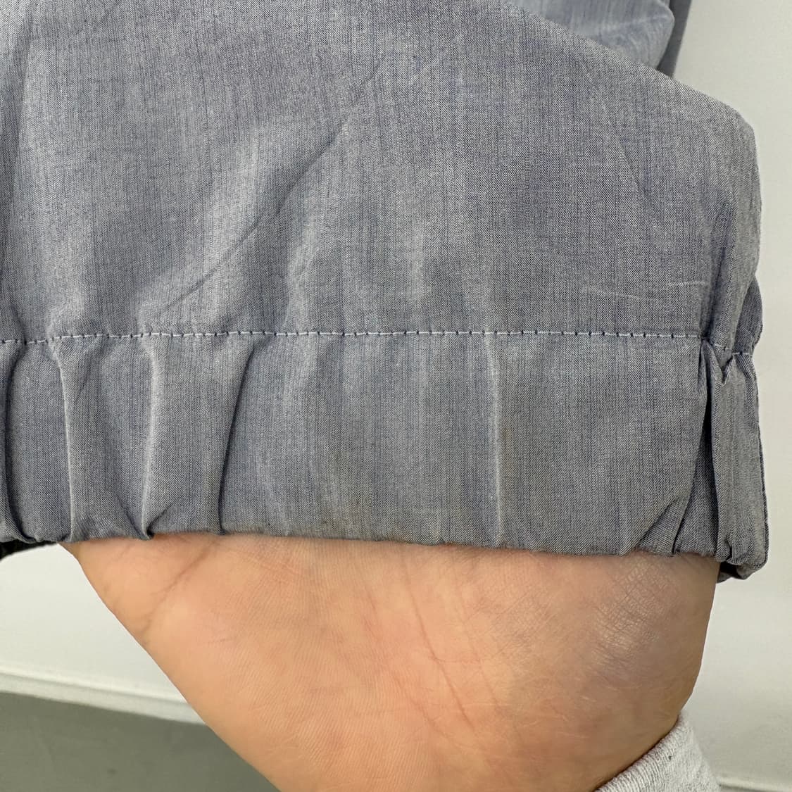 아쿠아스큐텀 그레이 블루종 자켓 남성 L 상품이미지7