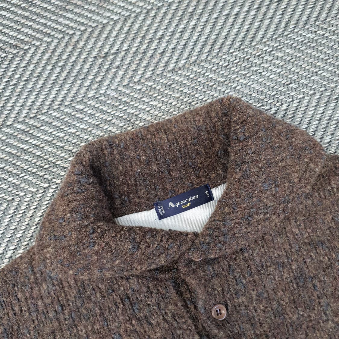 아쿠아스큐텀 골프웨어 방풍 스웨터 남자105 상품이미지2