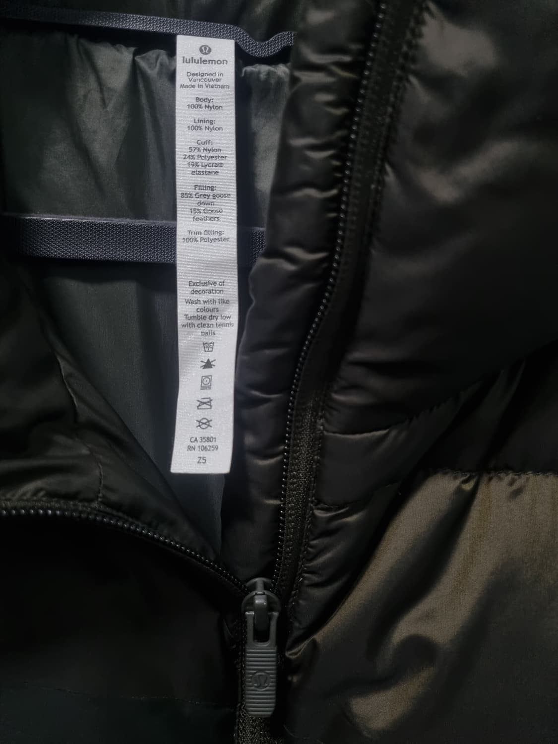 룰루레몬 구스 패딩 상품이미지6
