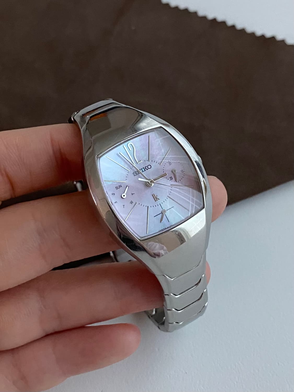 Seiko 세이코 lk 쉘실버 라벤더 레이디스 상품이미지1