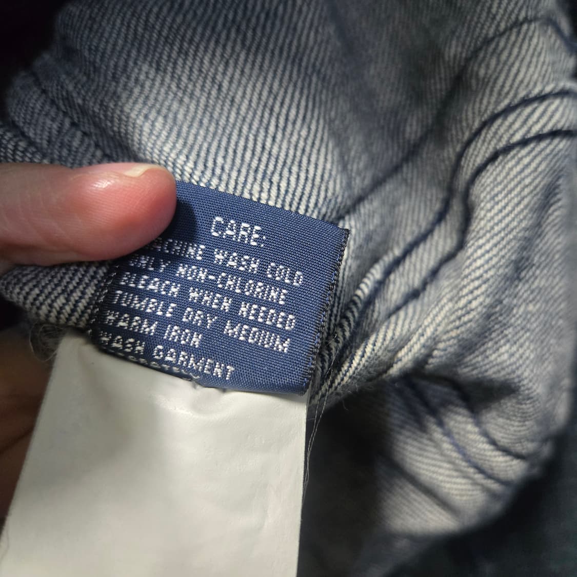 폴로랄프로렌 블랙 빈티지 워싱 데님  자켓  상품이미지5