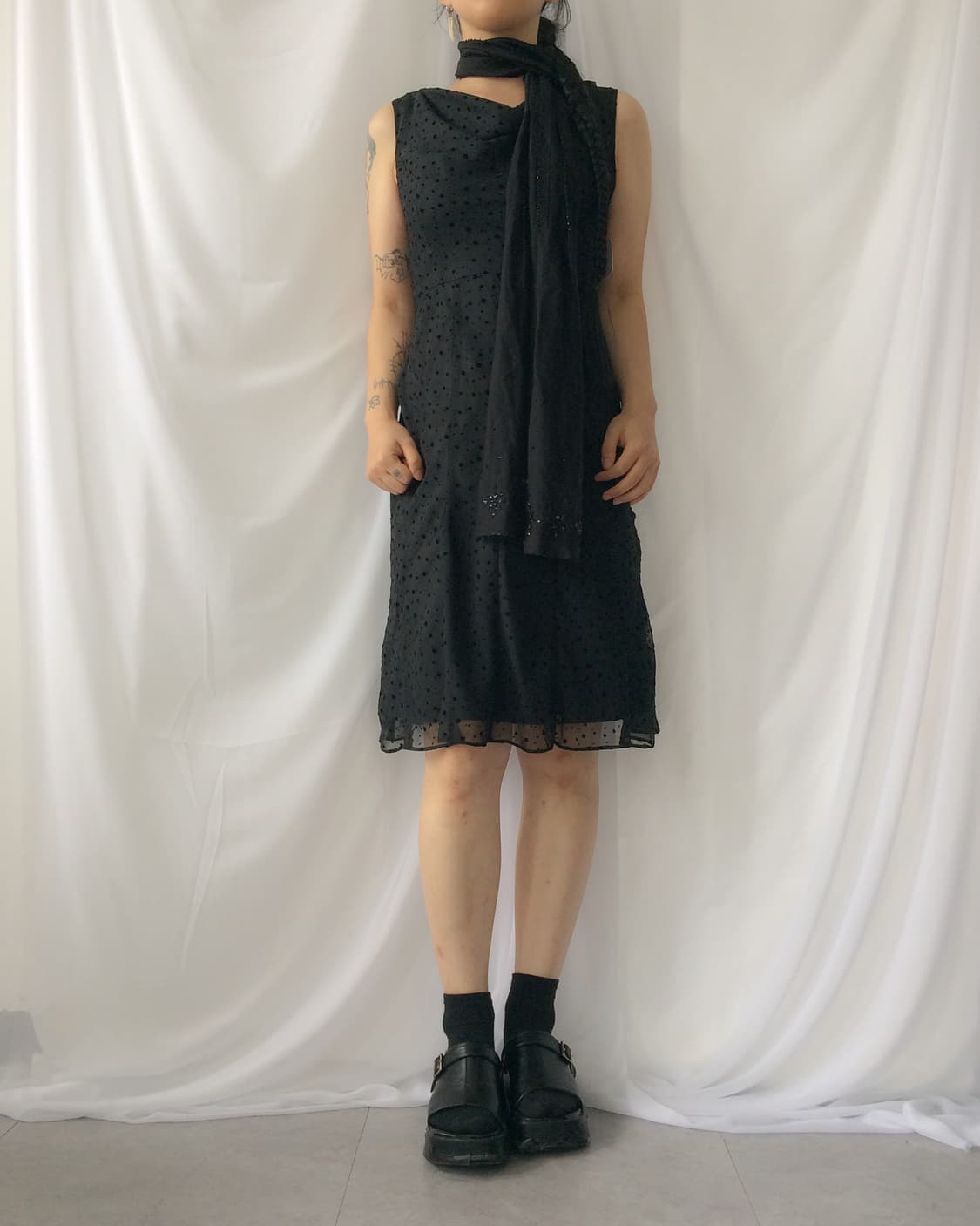 beads point scarf 상품이미지9