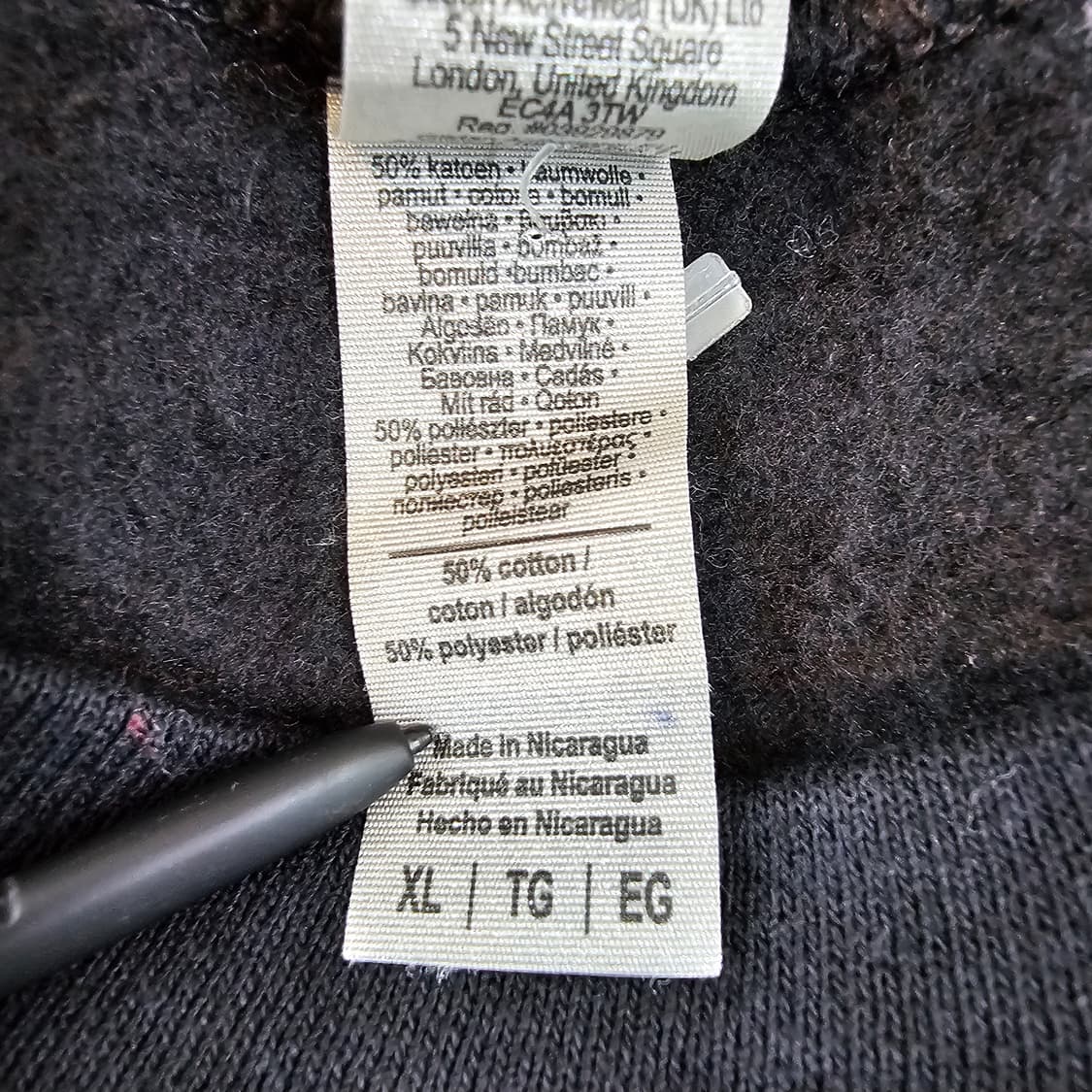 길단 블랙 맨투맨 기모 스웻셔츠  상품이미지9