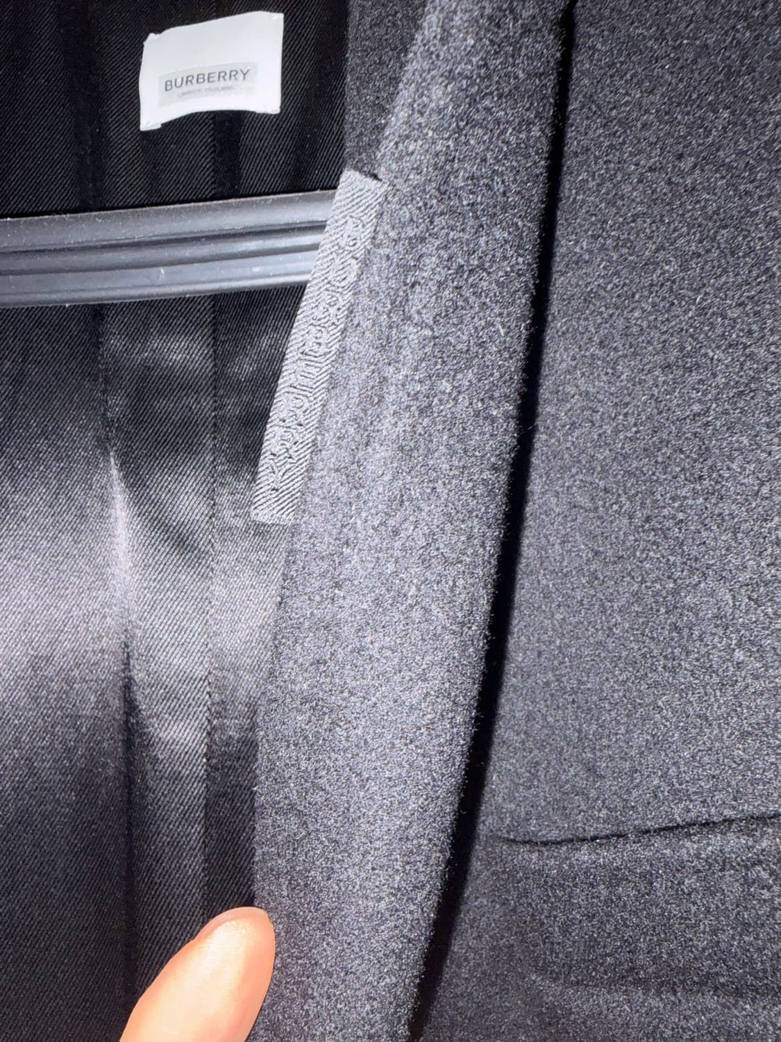 (50) 버버리 울 캐시미어 테일러드 코트 상품이미지6