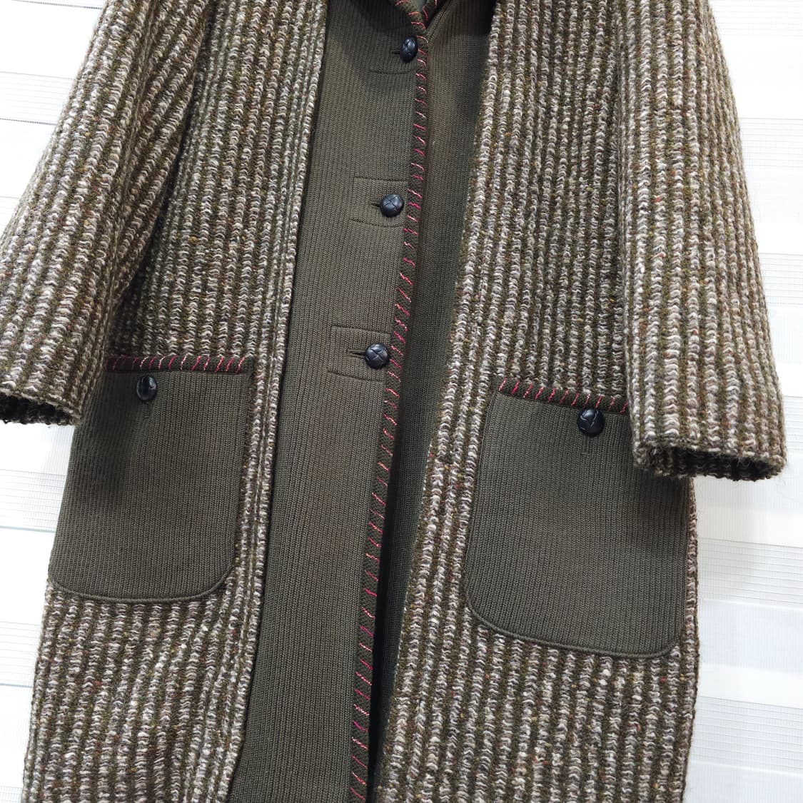 japan VITR AGE 니트 후드코트-우먼M 상품이미지4