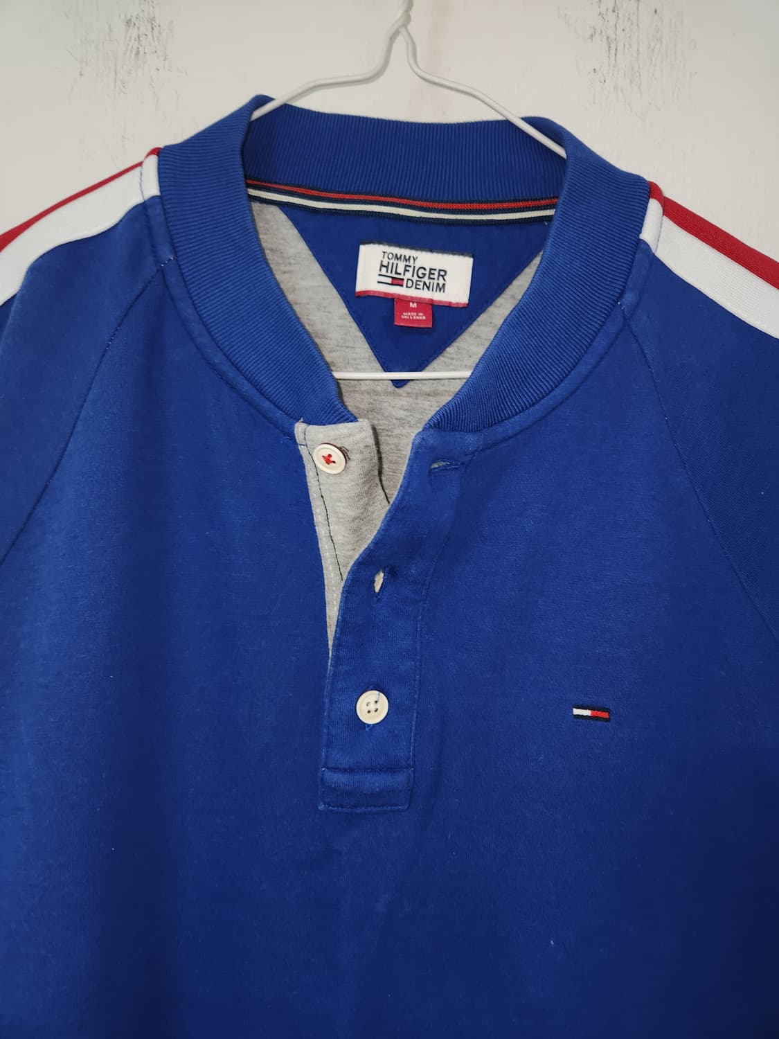 타미힐피거 블루 긴팔 티셔츠 M(100) 상품이미지4