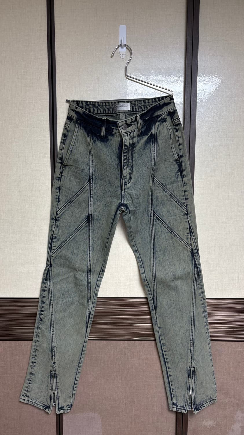 메종미네드 MOLAR FOX DENIM PANTS G/BLUE 46 상품이미지1