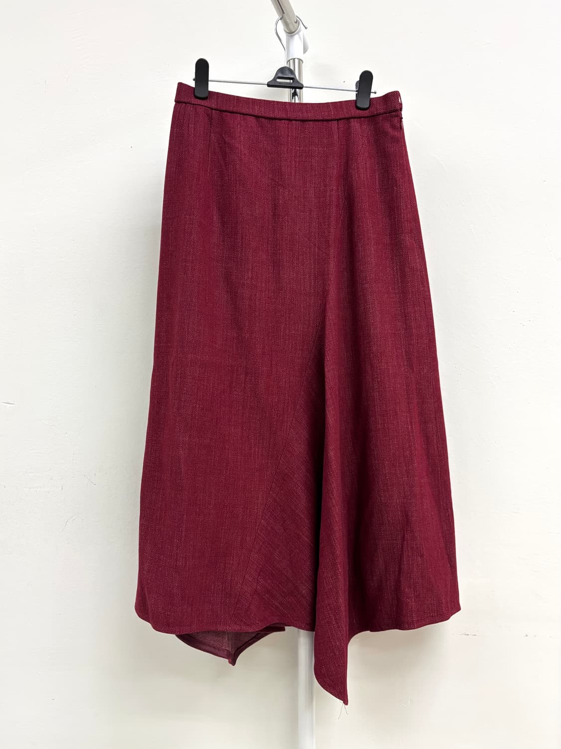 빈티지 버건디 스커트 상품이미지4