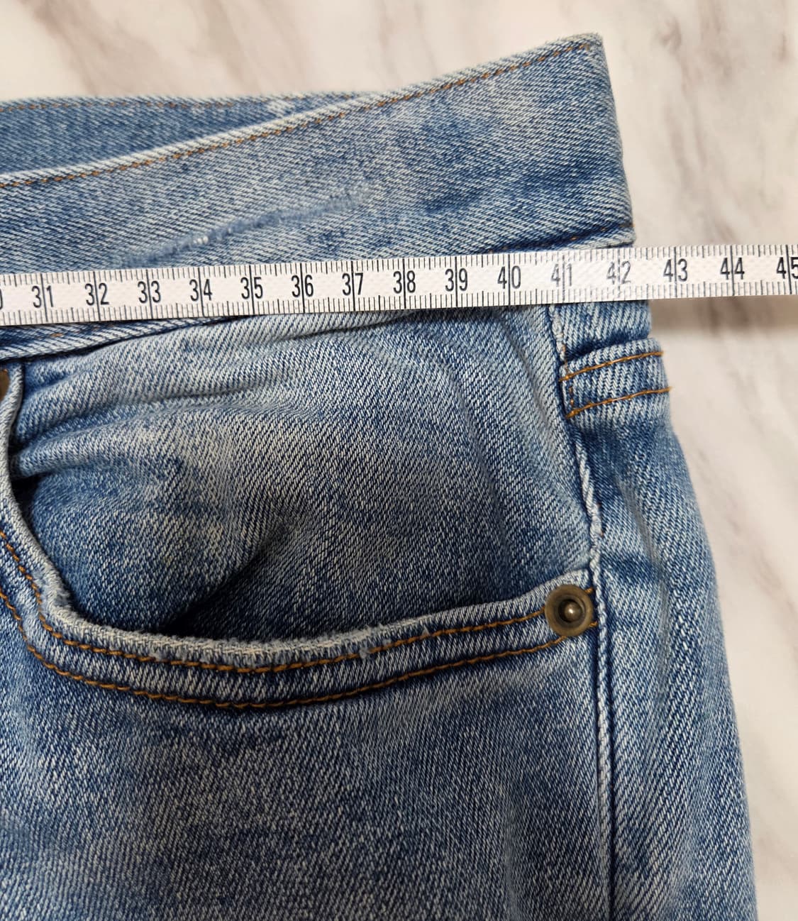 생로랑 디스트로이드 데님팬츠  상품이미지5