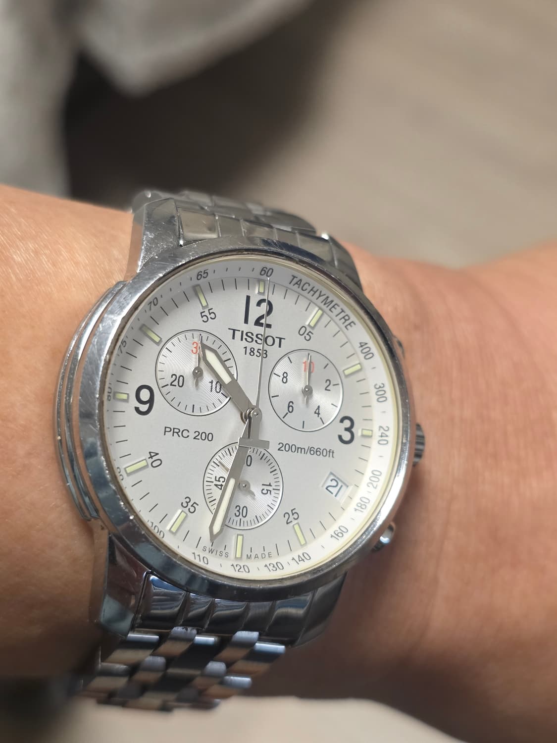 티쏘 (TISSOT) PRC200 메탈 T17.1.586.32 시계 (풀 상품이미지9