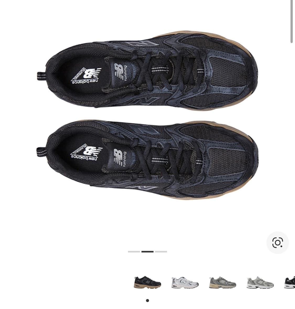 뉴발란스 530 빈티지 블랙 판매합니다 260사이즈 상품이미지3