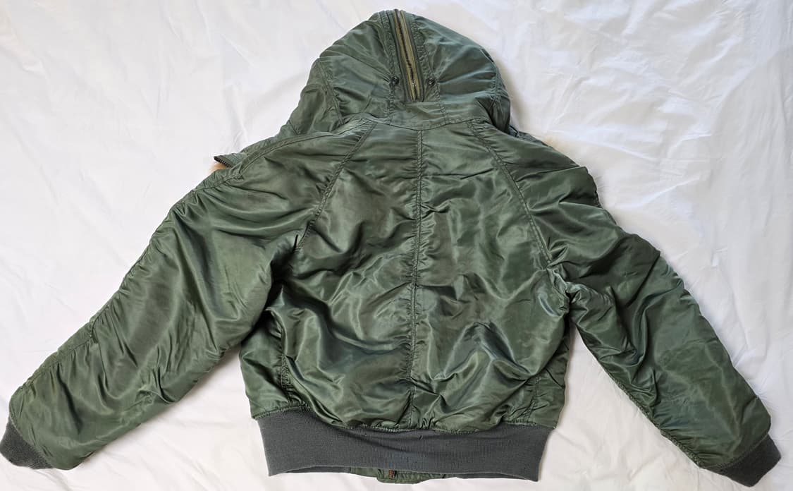 N-2B 오리지널 1972 코요테 퍼 미공군 자켓 Medium 상품이미지5