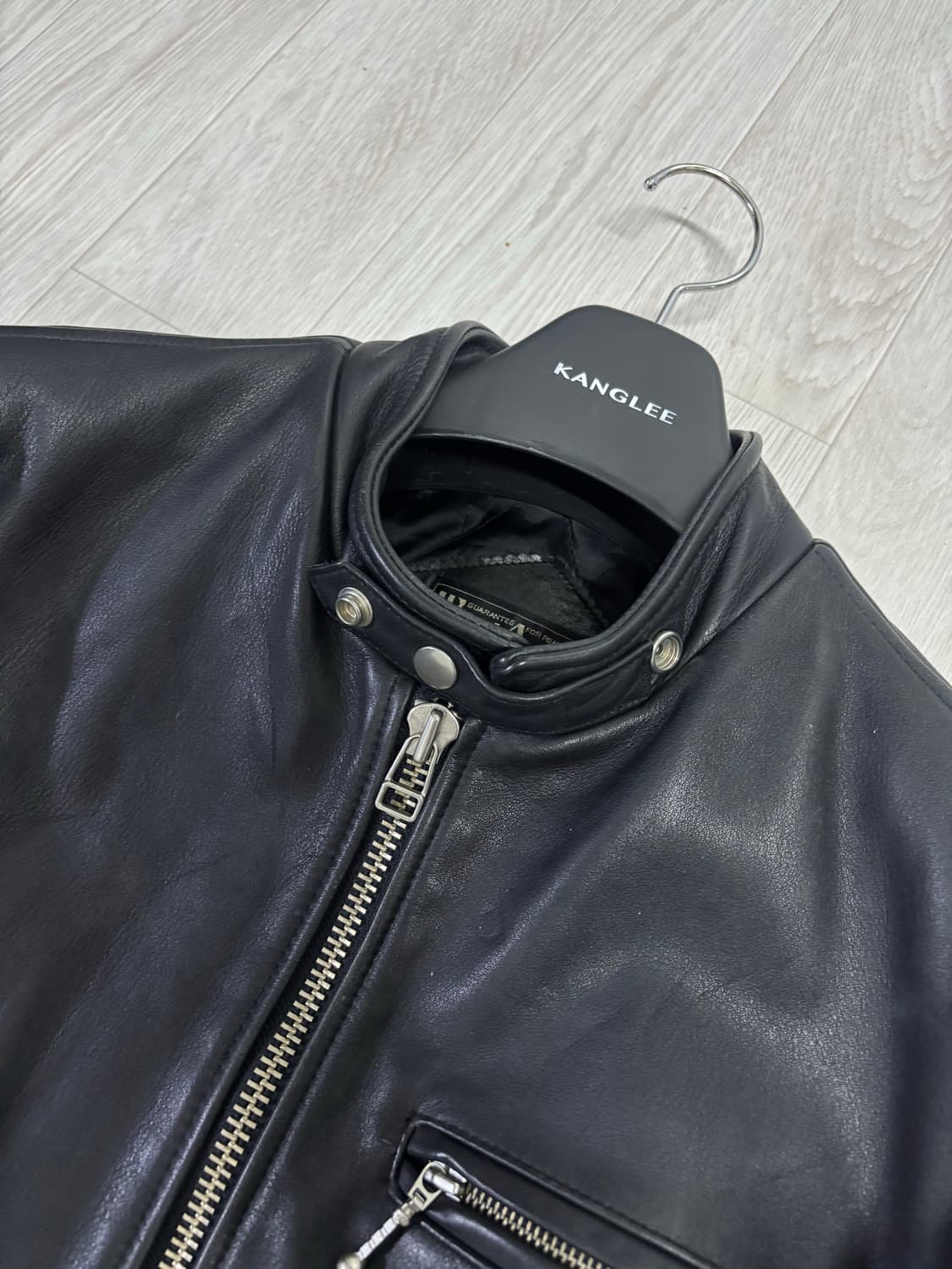 빈티지 소가죽 카페레이서 레이싱 자켓 상품이미지2