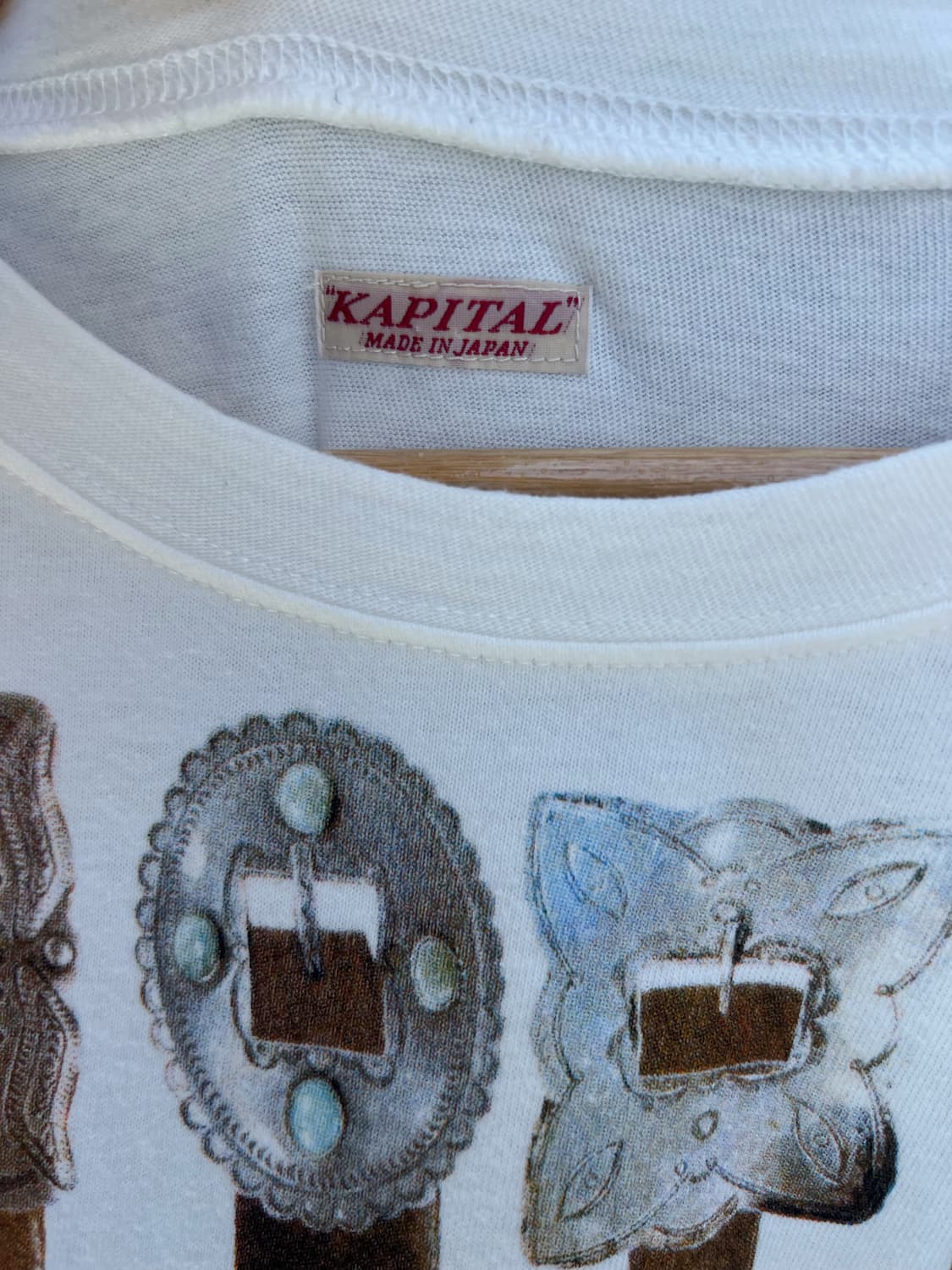 Kapital 20 crew T Shirt 상품이미지2