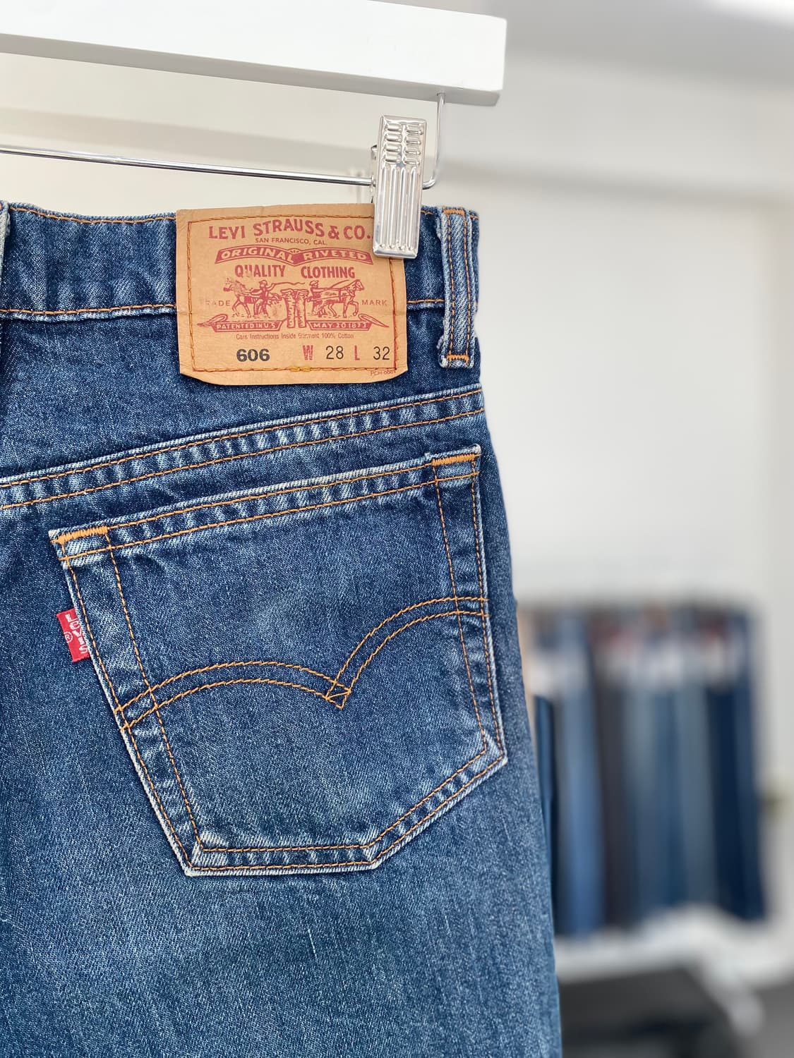 Levis606 Cut Off 90s 26사이즈 a4906 상품이미지5