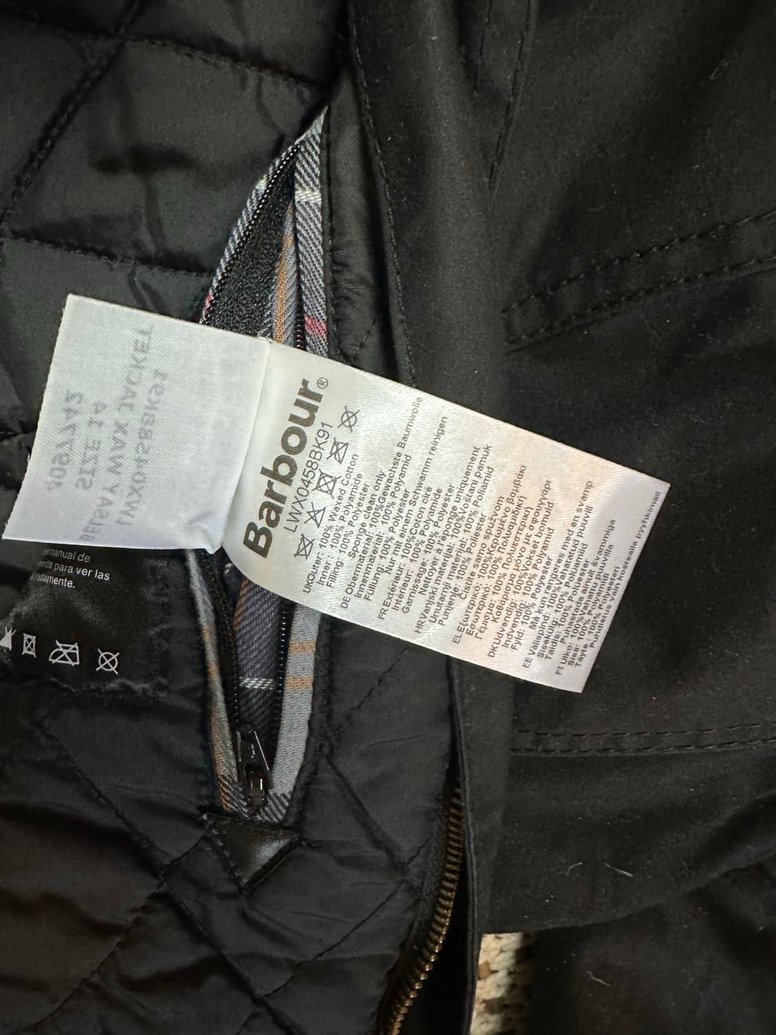 바버 왁스 자켓 상품이미지8