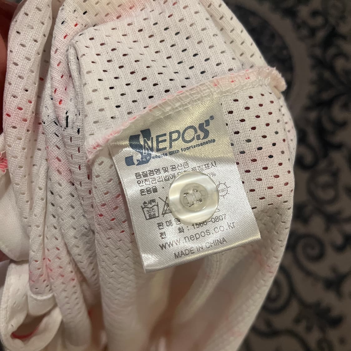 95 네포스 삼성라이온즈 핑크 노마킹 유니폼/W2586 상품이미지5