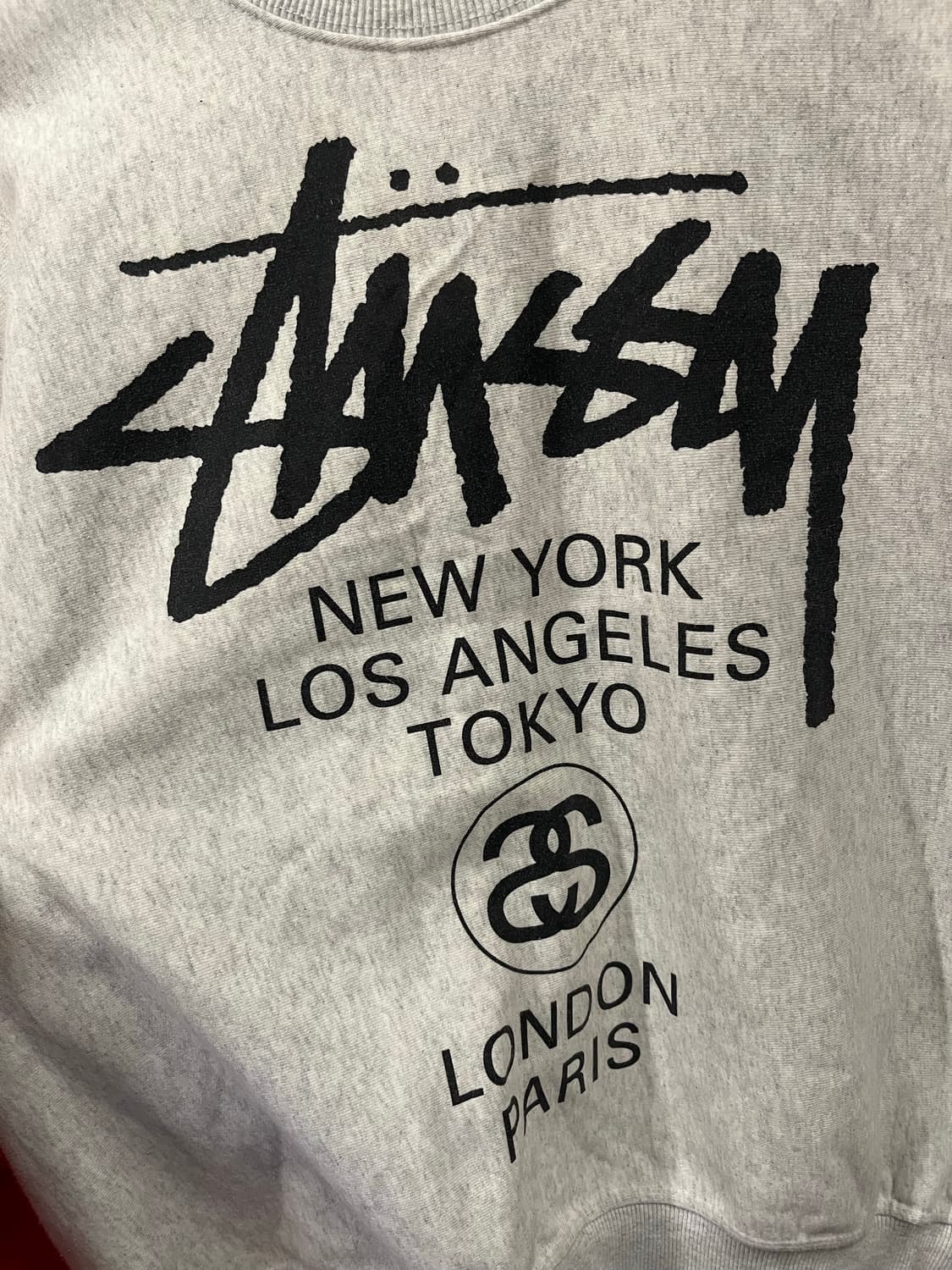 스투시 월드투어 맨투맨 #csz592 상품이미지3