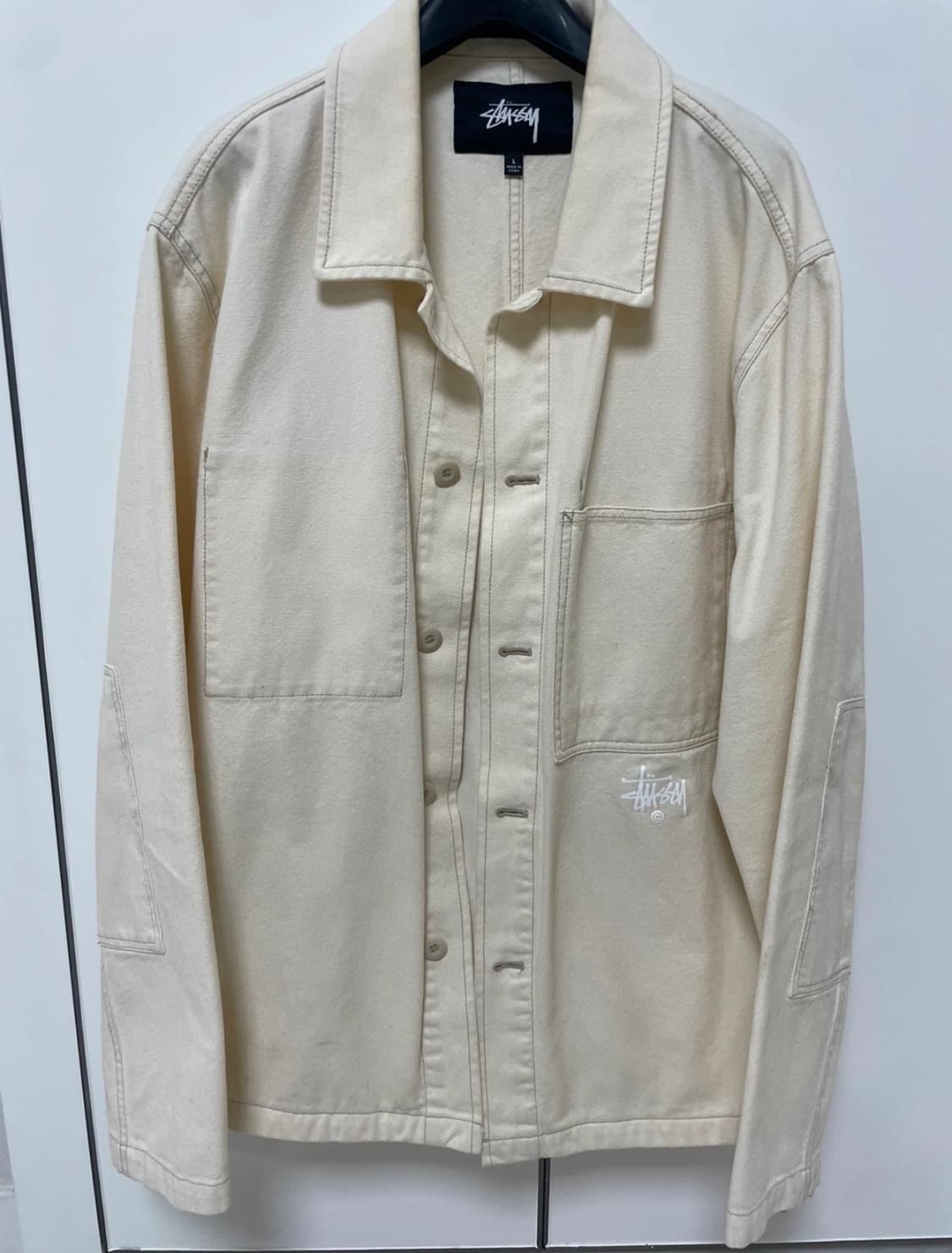 스투시 캔버스 자켓 L사이즈 상품이미지1