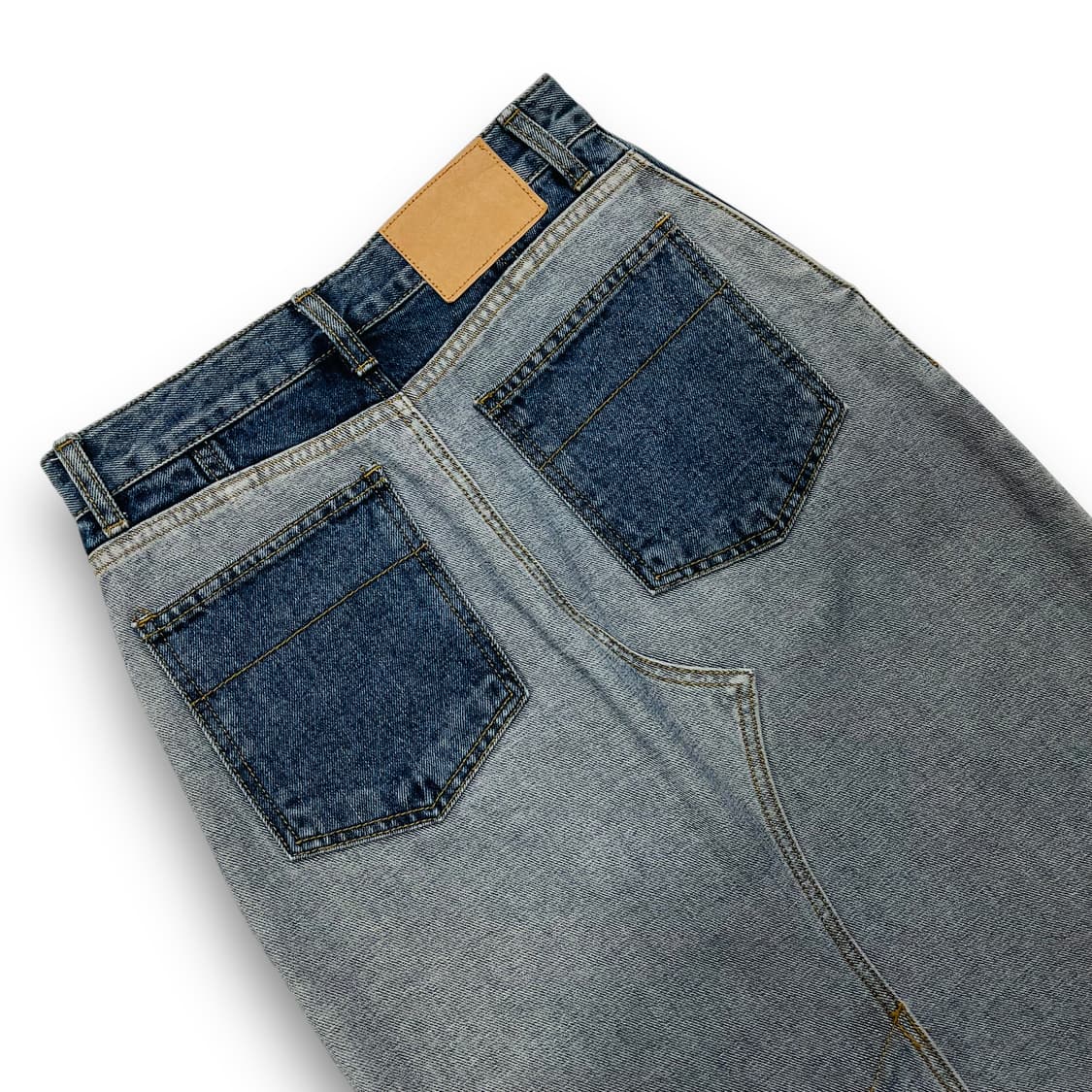 마뗑킴 웨스턴 디테일 데님 롱 스커트 상품이미지5