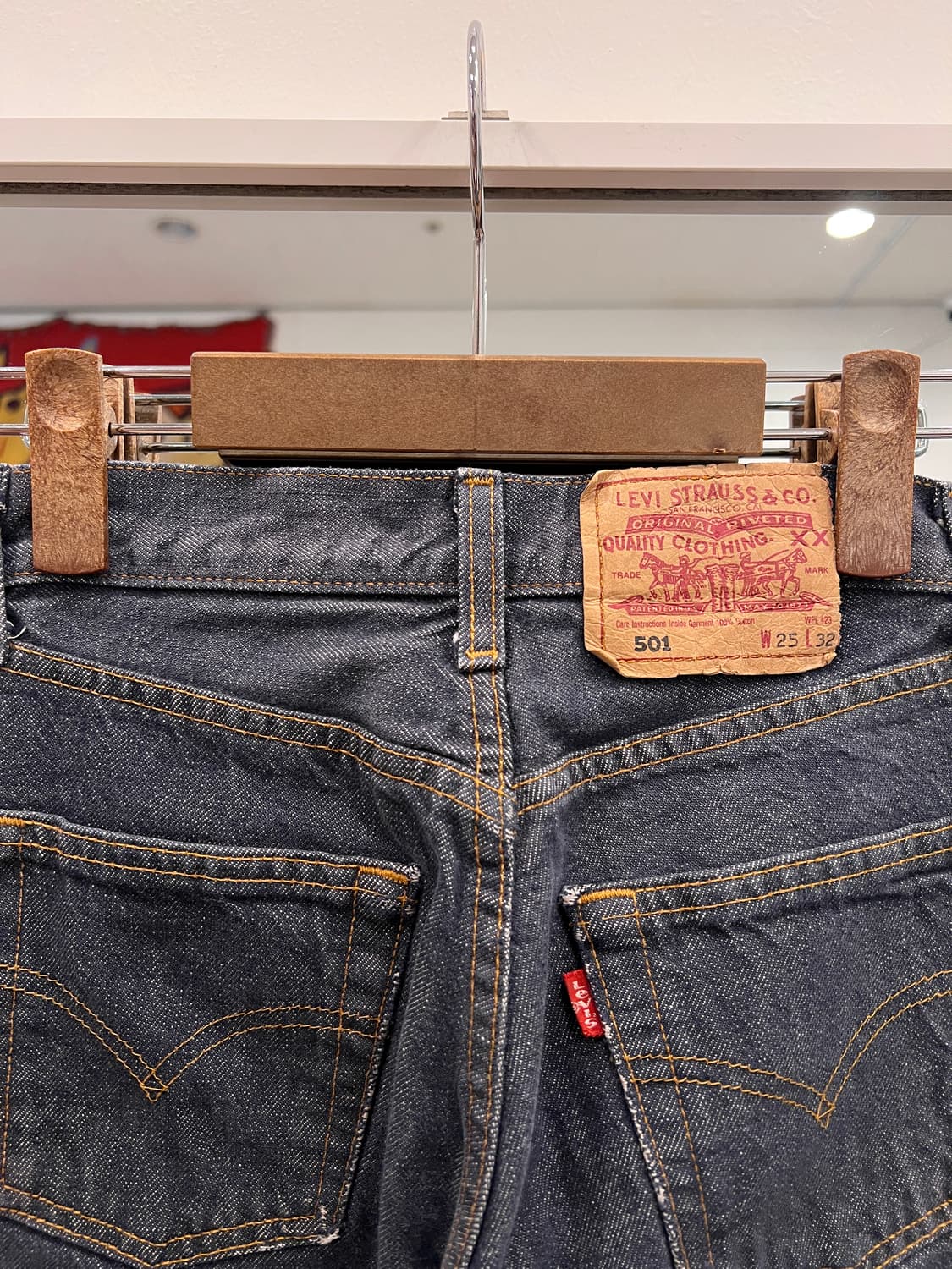 00s Levis 리바이스 501 빈티지 데님 팬츠 (Poland) 상품이미지5