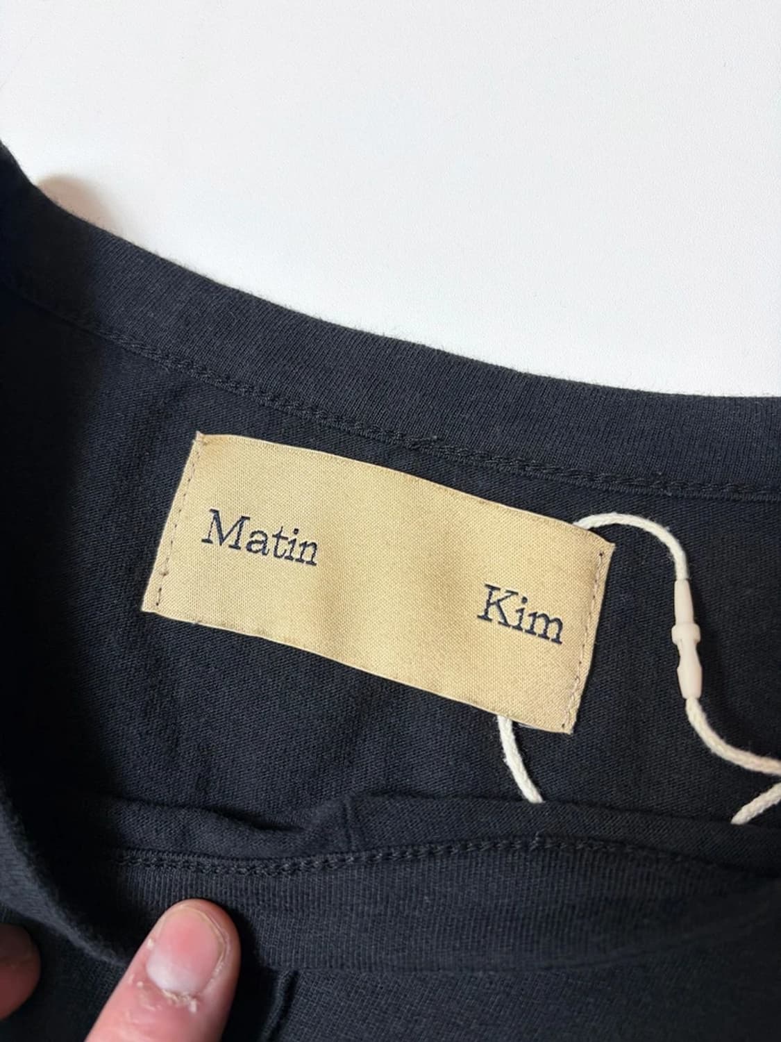 마뗑킴 Matin Kim 22ss 크롭 반팔 티셔츠 PN9286 상품이미지6