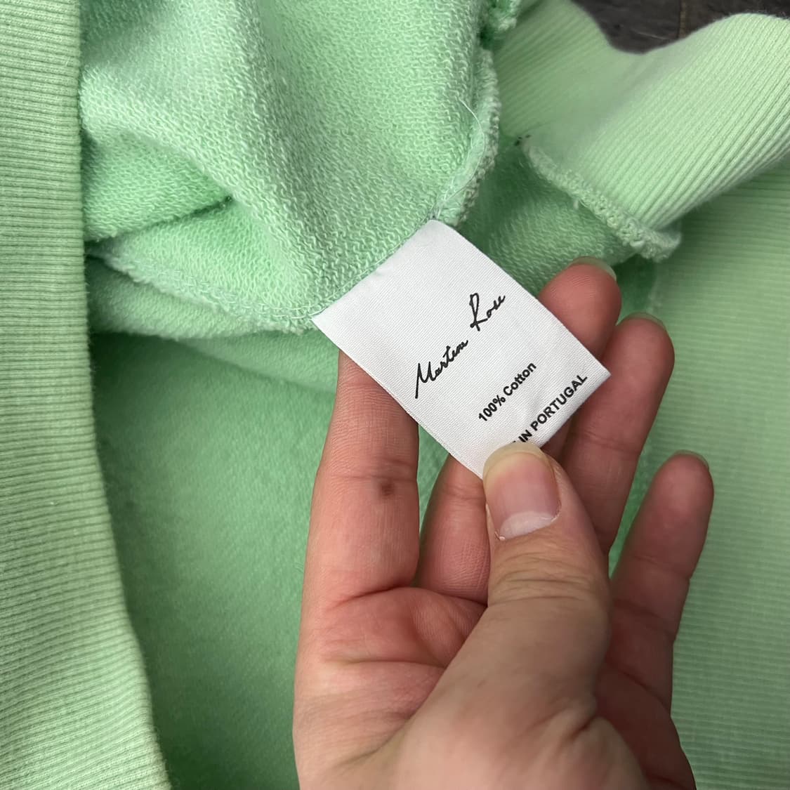 마틴로즈 로고 클래식 후디 상품이미지6