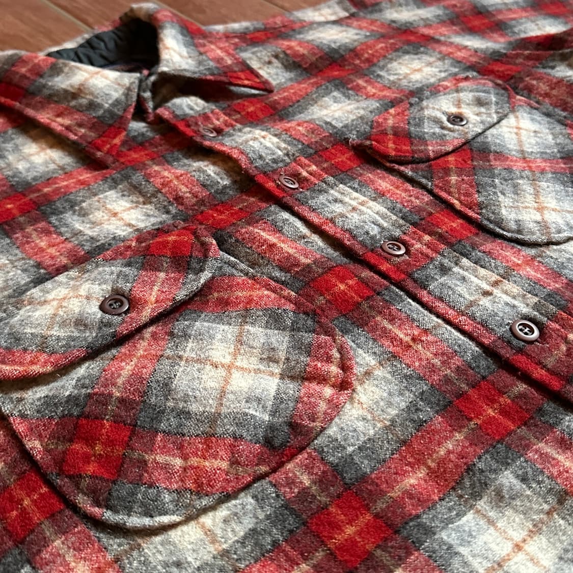 70-80’s Pendleton usa wool board shirts 상품이미지3
