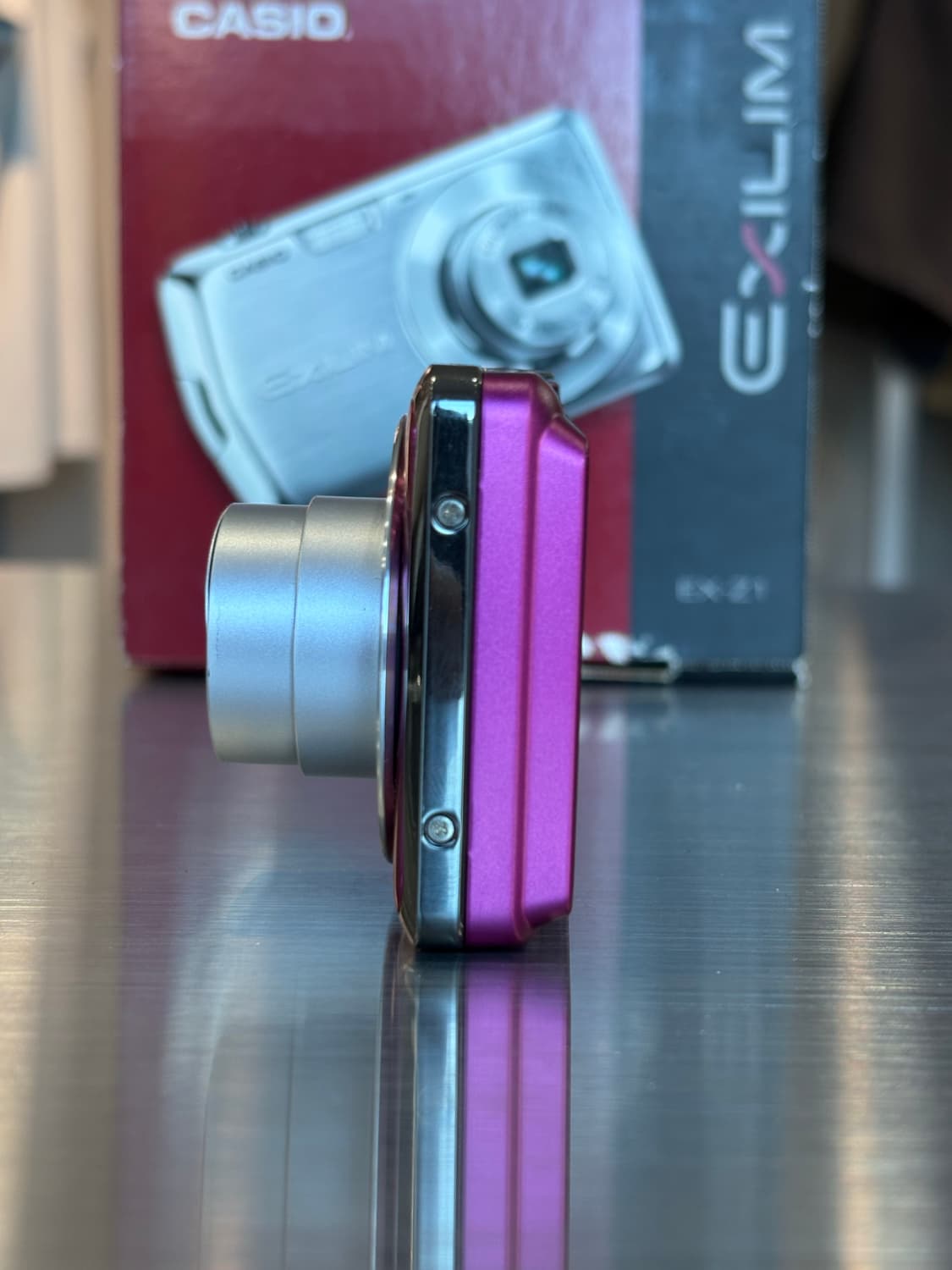 풀박/날짜표시)카시오 엑슬림 ex-z1 빈티지디카 상품이미지5