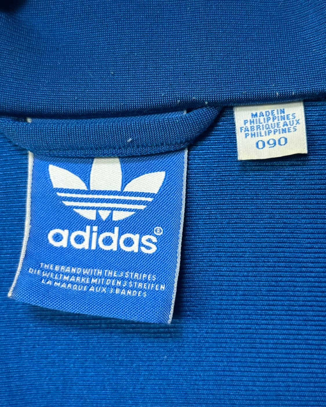 아다다스 구파이어버드 블루 오렌지 주황색 져지 저지 트랙탑 집업 유로파 상품이미지5