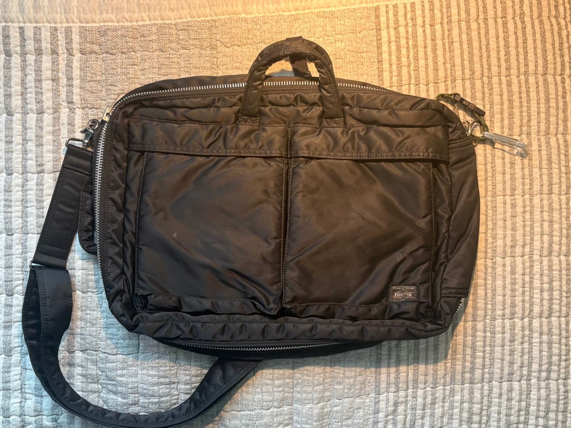 요시다 포터 탱커 브리프케이스 3WAY 블랙 상품이미지1