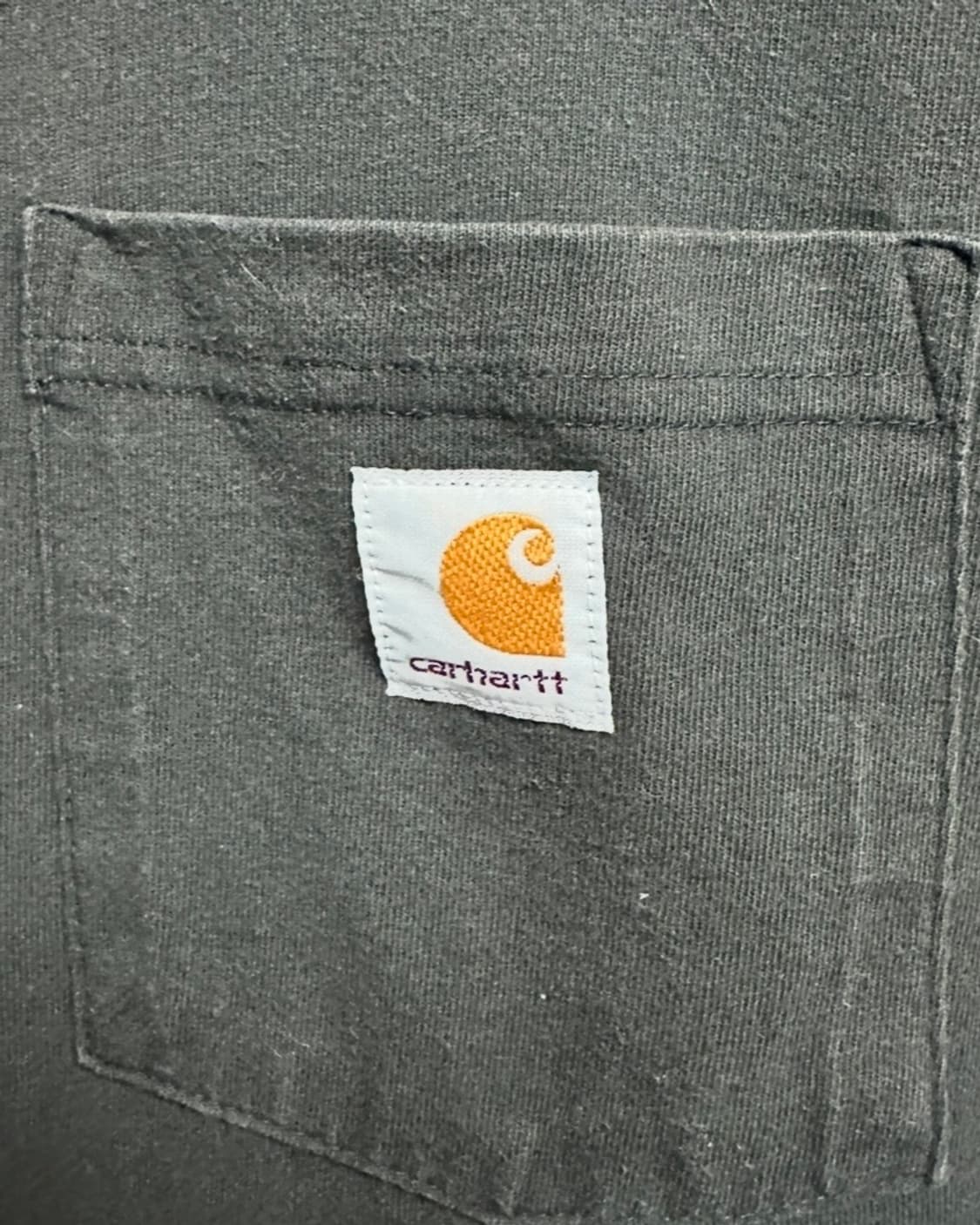 칼하트 오리지널핏 포켓 반팔티 S size 상품이미지4
