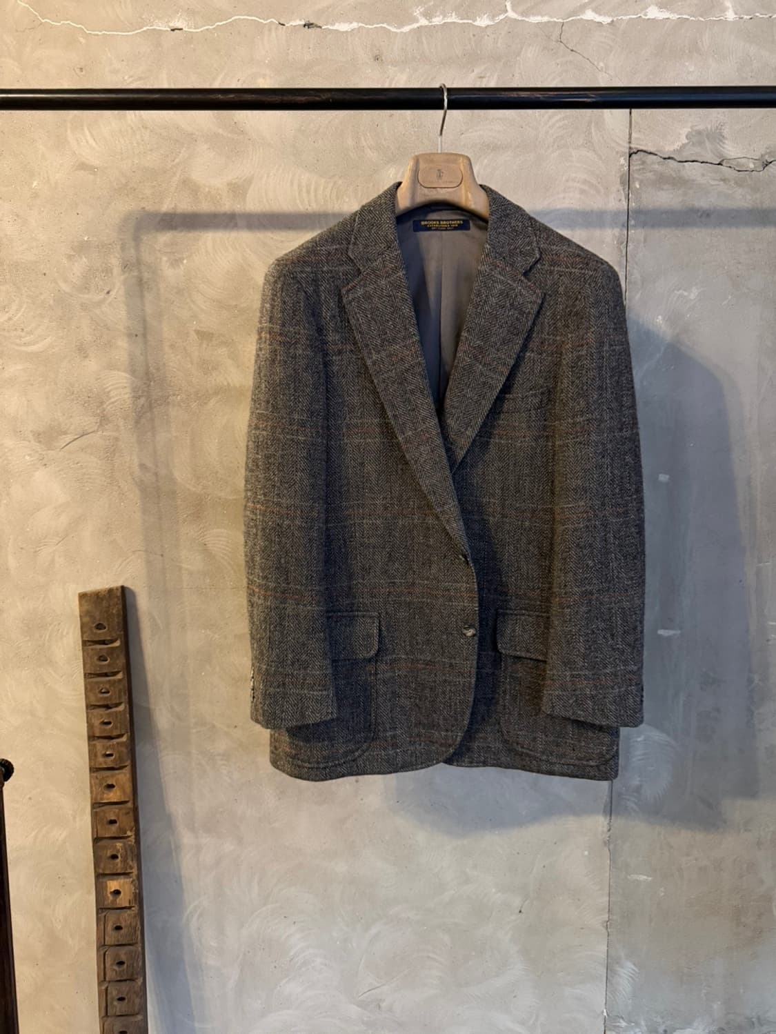 브룩스브라더스 헤링본 트위드 자켓 남성100 상품이미지1