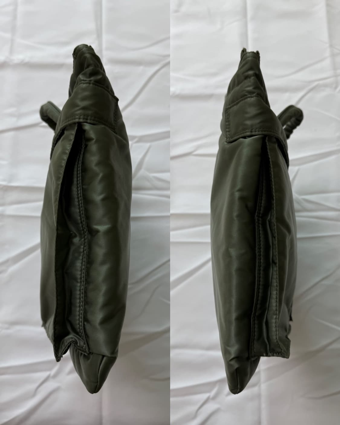 PORTER 신형 포터 탱커 숏 헬멧백 L 카키 서류가방 세이지그린 상품이미지6