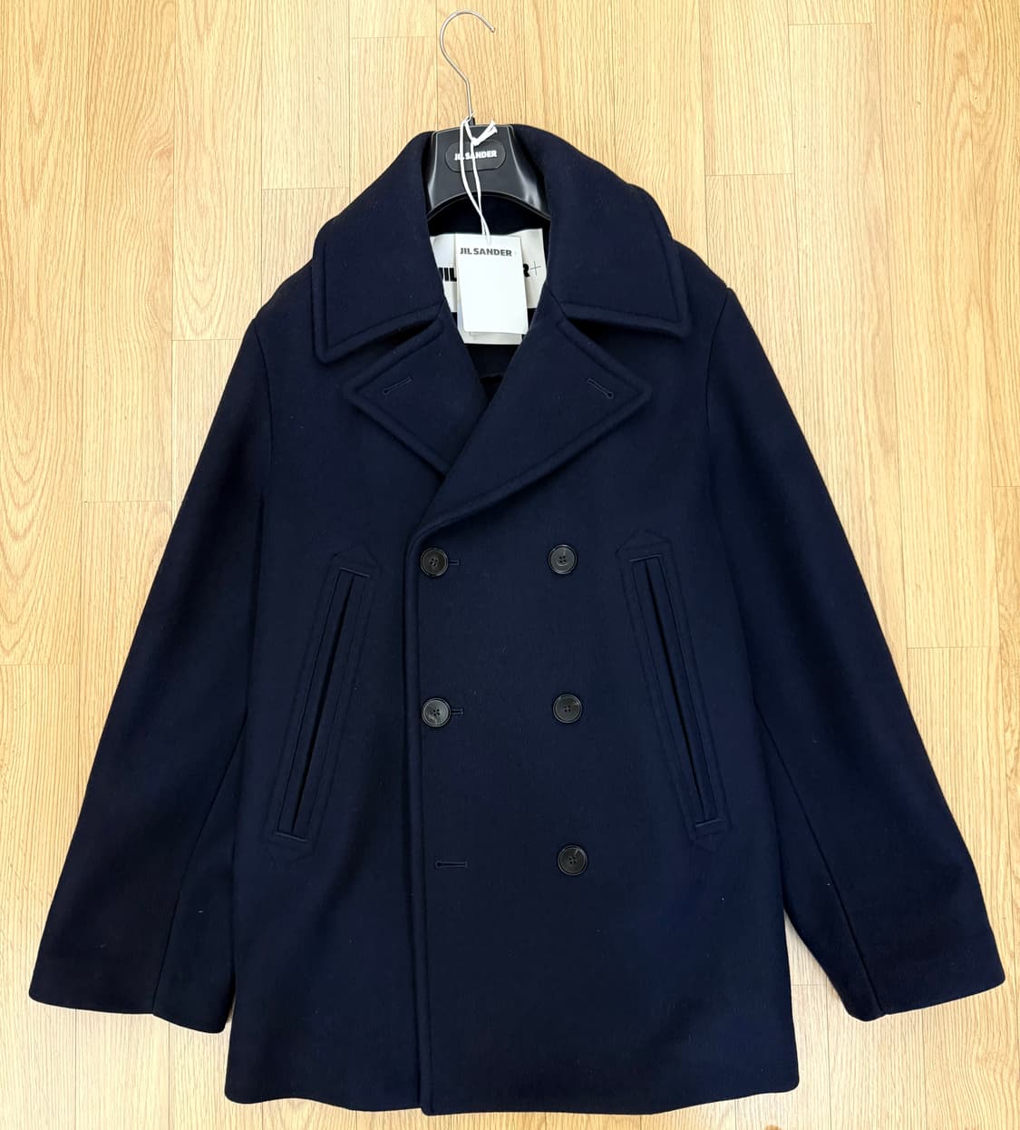 질샌더 피코트 네이비 (봉태규) 상품이미지1