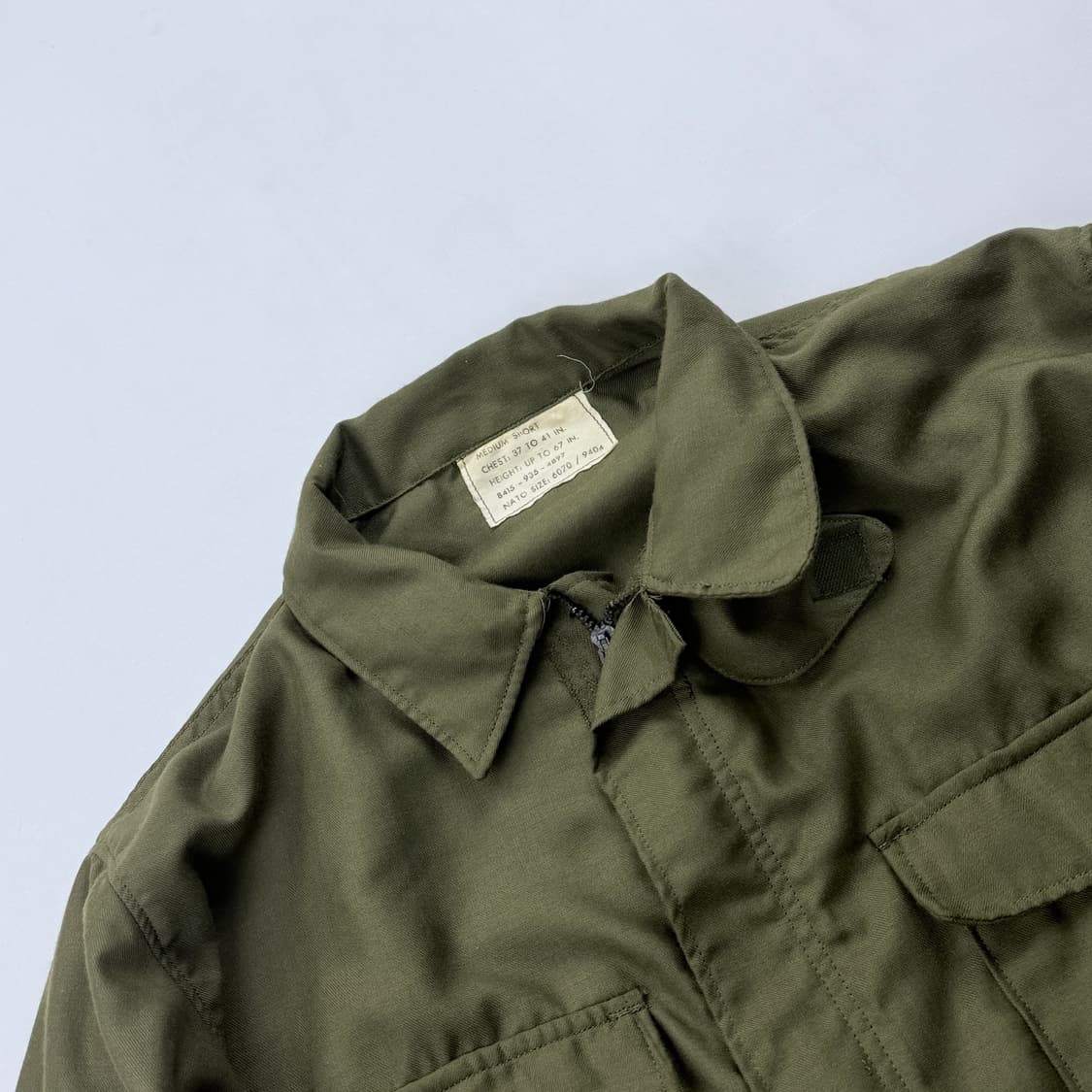 80s 미군 OG-106 슬리핑 셔츠 상품이미지2