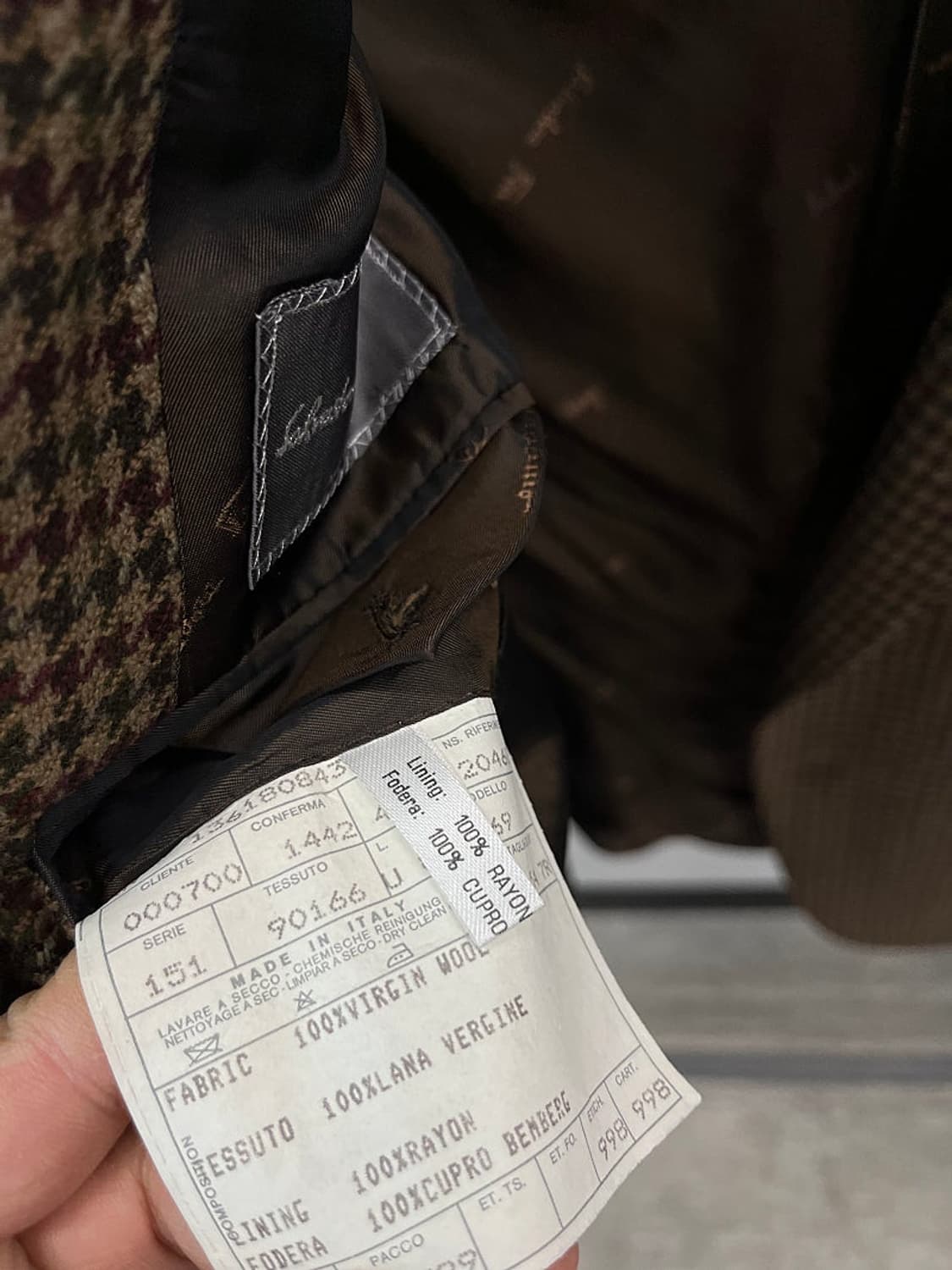 105) 페레가모 클래식 하운드 자켓  상품이미지9