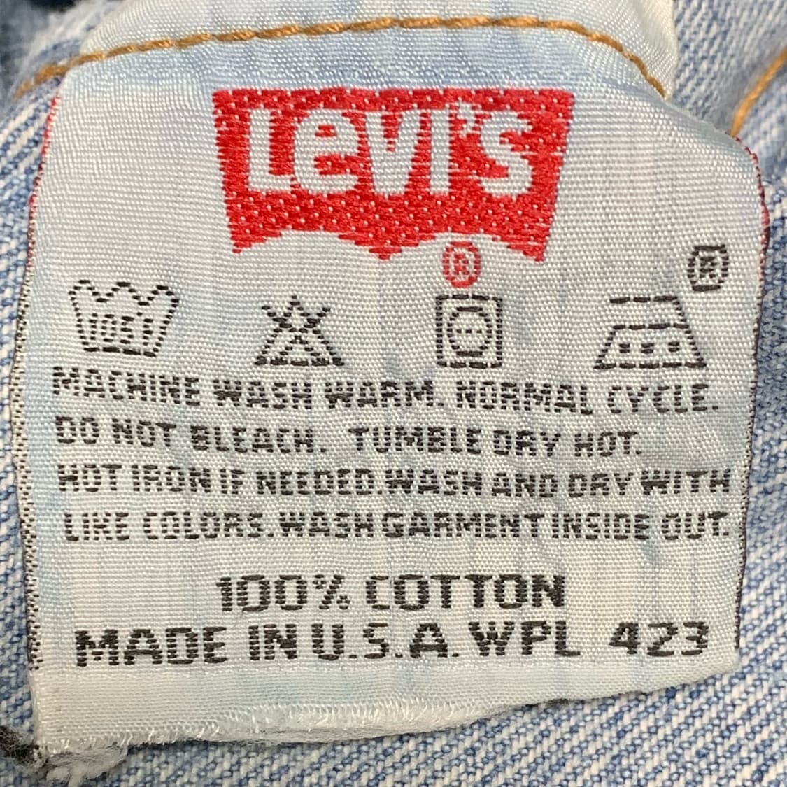 [34] 90's 리바이스 501 데님팬츠 00501-0000 상품이미지5