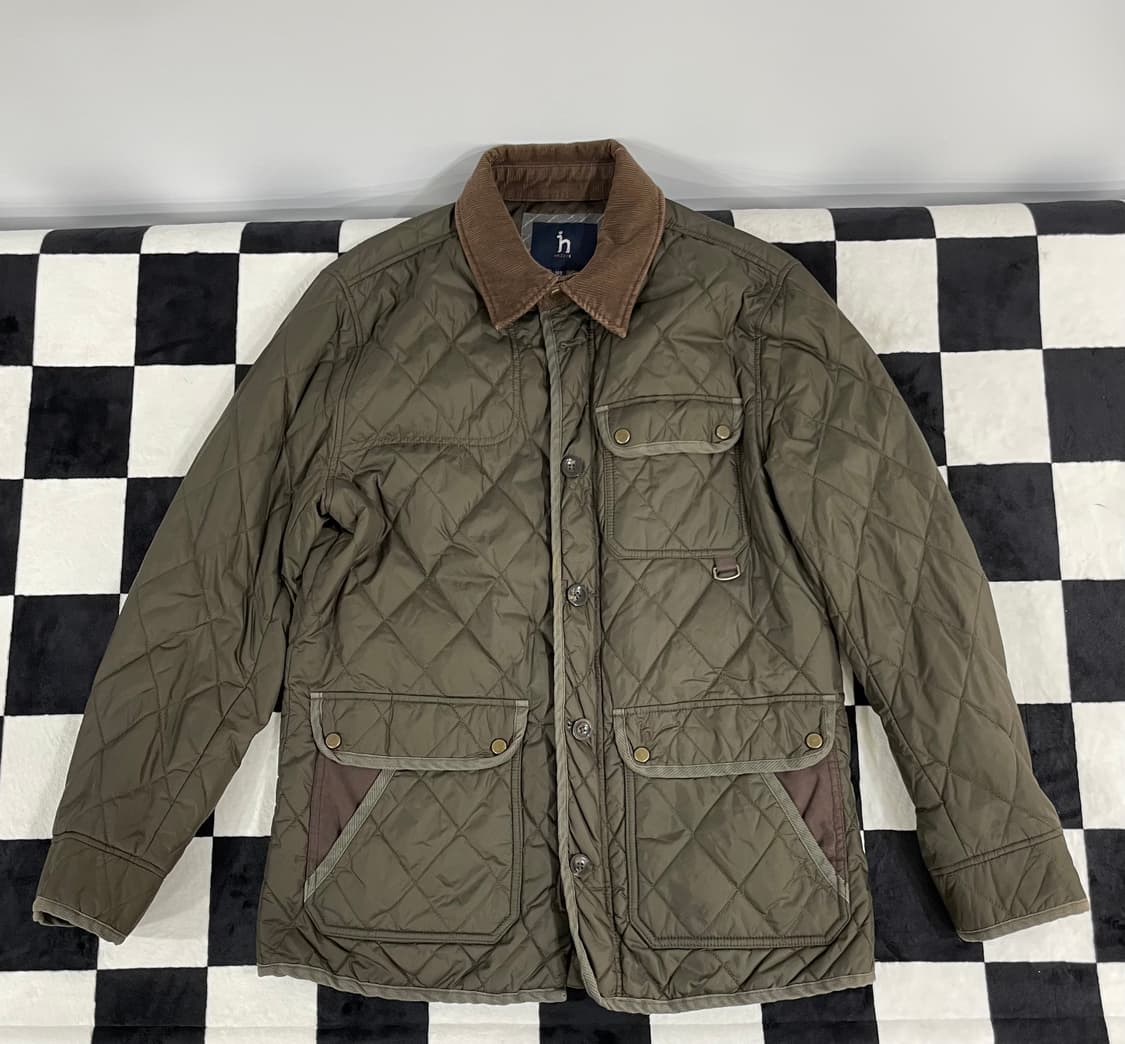 Hazzys 헤지스 코듀로이 카라 퀄팅 자켓 (XL) 상품이미지1