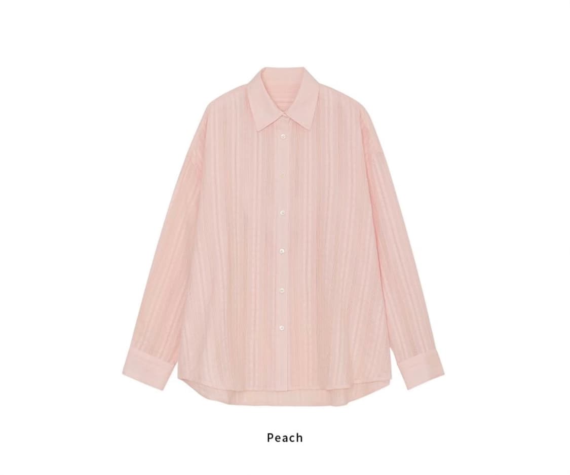 펀프롬펀 아일렛 오버핏 셔츠 상품이미지4