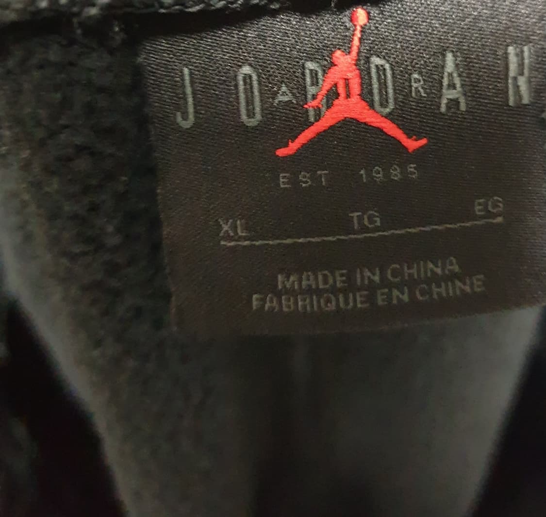 나이키 조던 자이언 그래픽 플리스 기모 조거팬츠 블랙 (XL) 상품이미지4