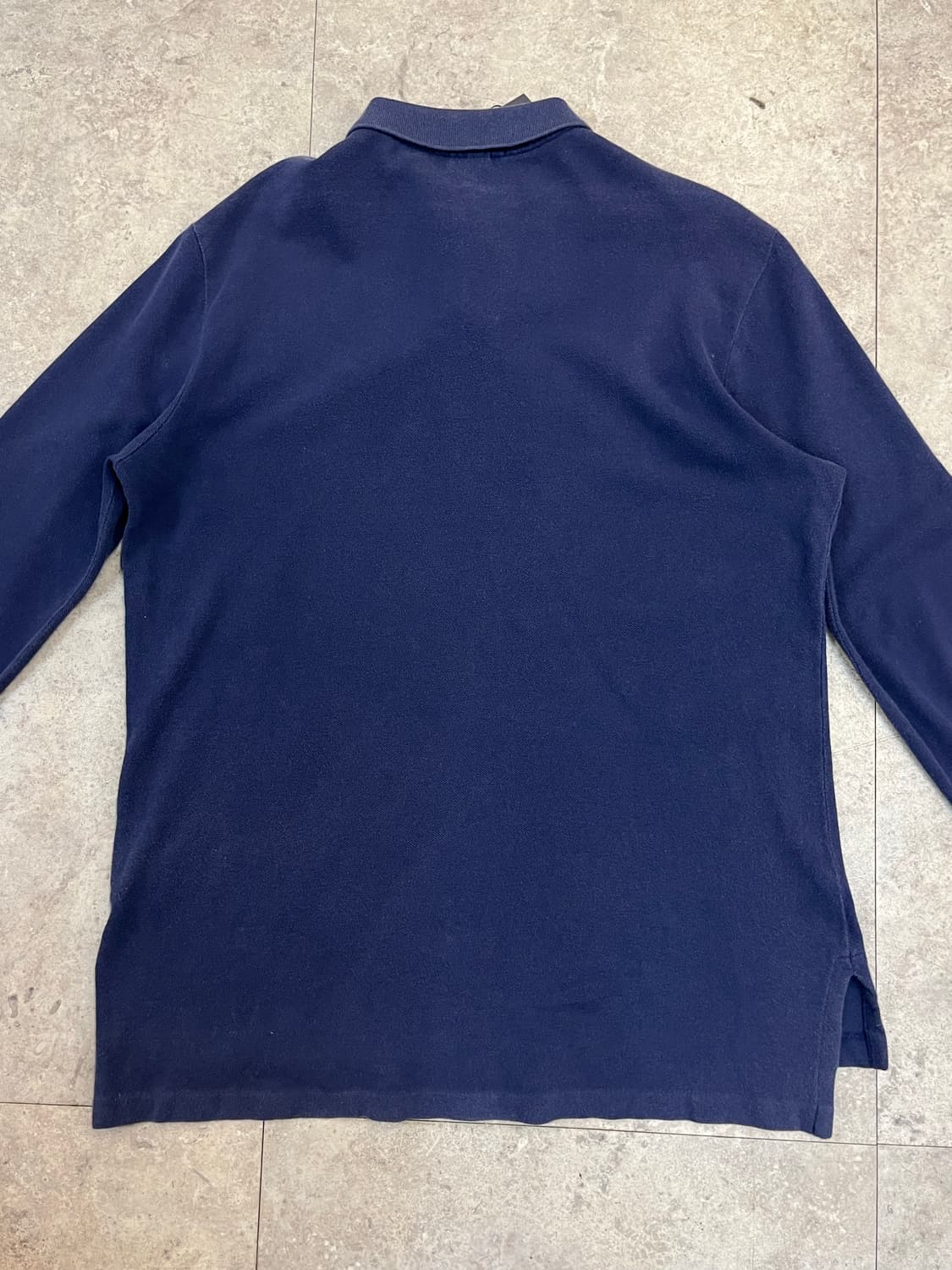 폴로 랄프로렌 긴팔 카라티 네이비 XL #csz3165 상품이미지7