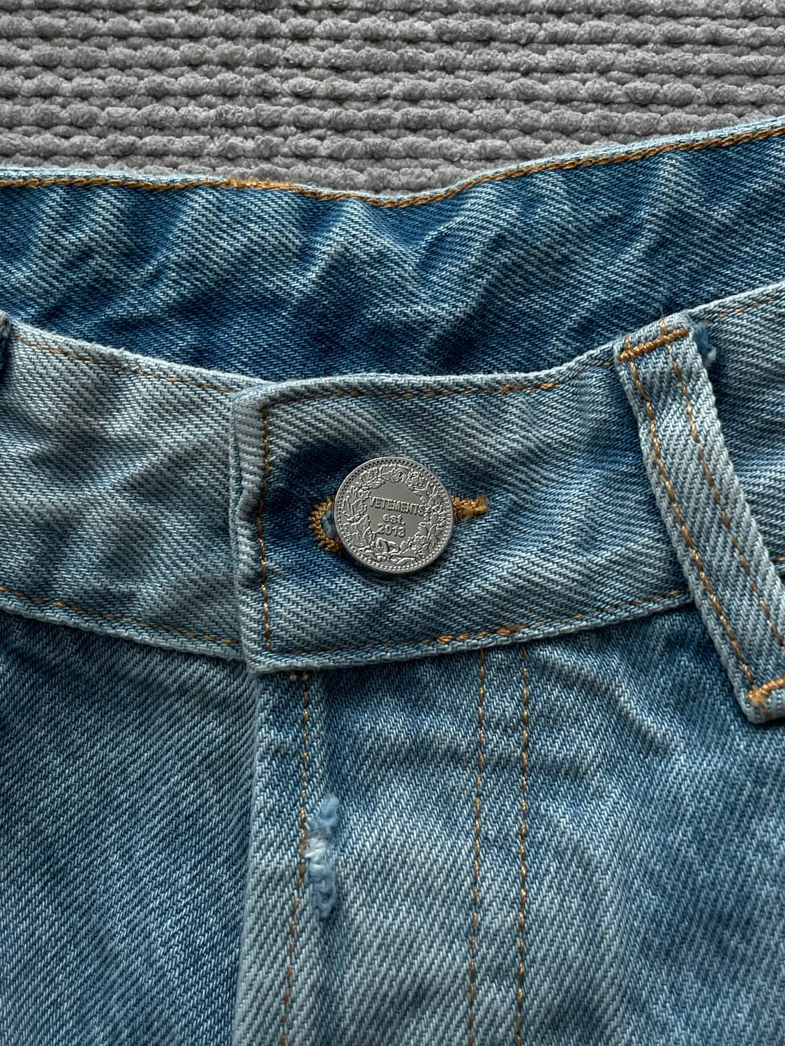 베트멍 오드꾸뛰르 데님 쇼츠 상품이미지4