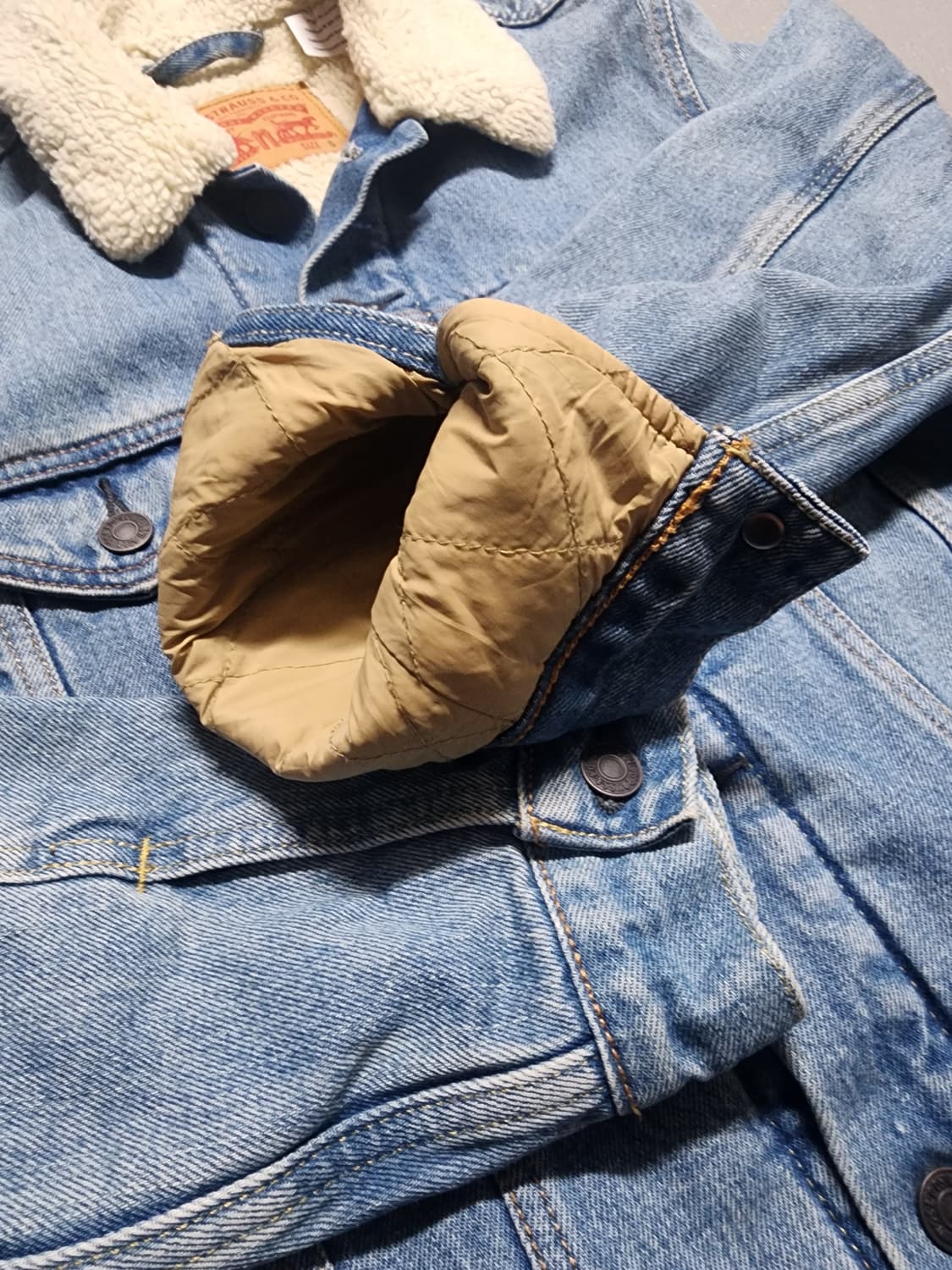 리바이스 쉐르파 데님 자켓 상품이미지8