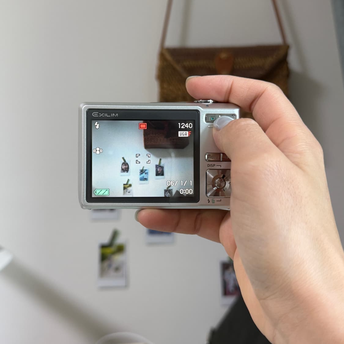 카시오 엑실림 z600 빈티지 디카 디지털카메라 실버 상품이미지8