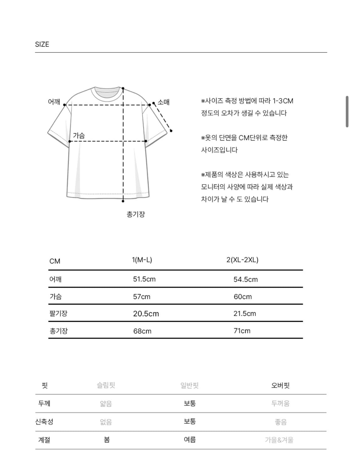 [새상품/kkeee] 아메리칸 카드 오버핏  반팔티 상품이미지2