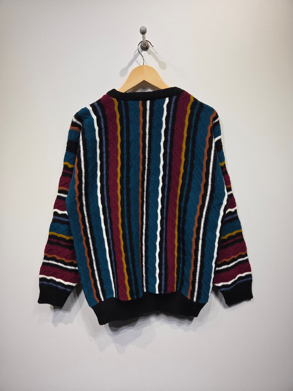 WEEKENDS USA 빈티지 멀티 스트라이프 3D 니트 상품이미지7