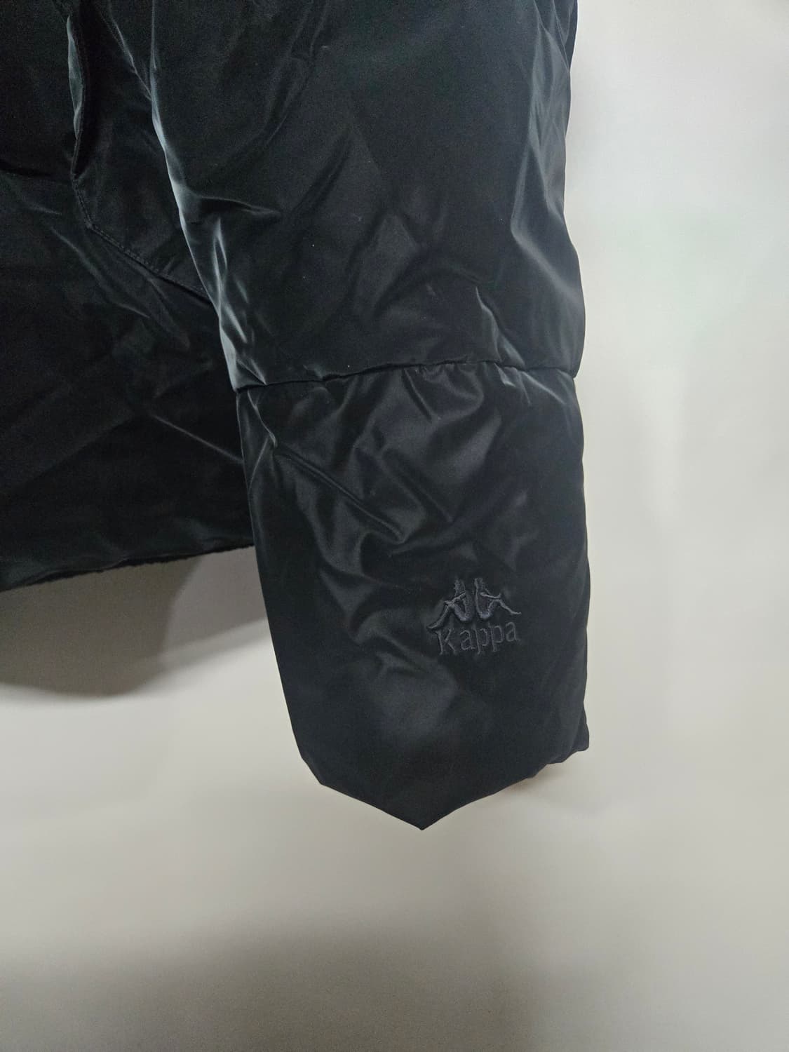 카파 여성 글로시 크롭 푸퍼 패딩 블랙 L 상품이미지4