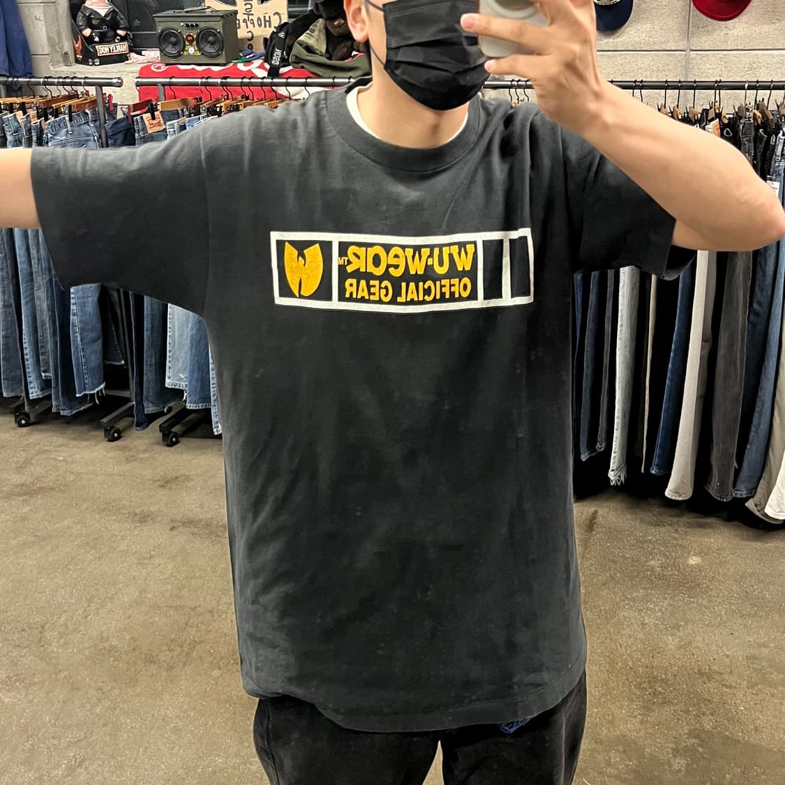 90s 우탱클랜 우웨어 티셔츠 (105) 상품이미지7